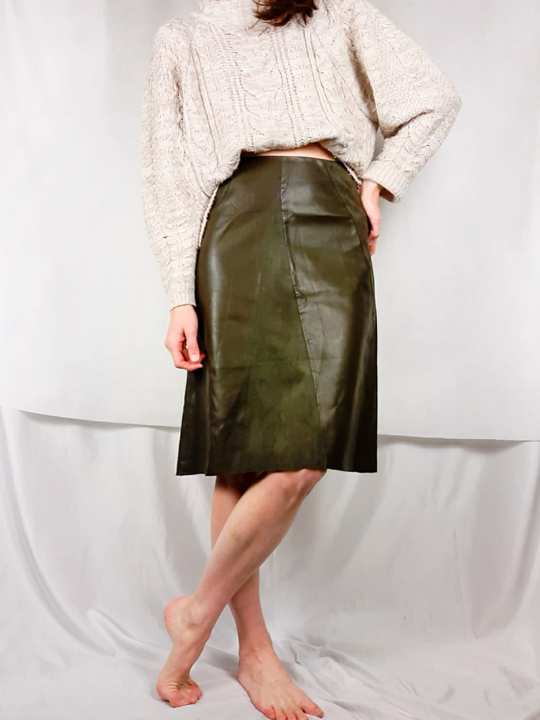 Falda Plisada Falda Polipiel Granate Zara Botines Falda Plisada