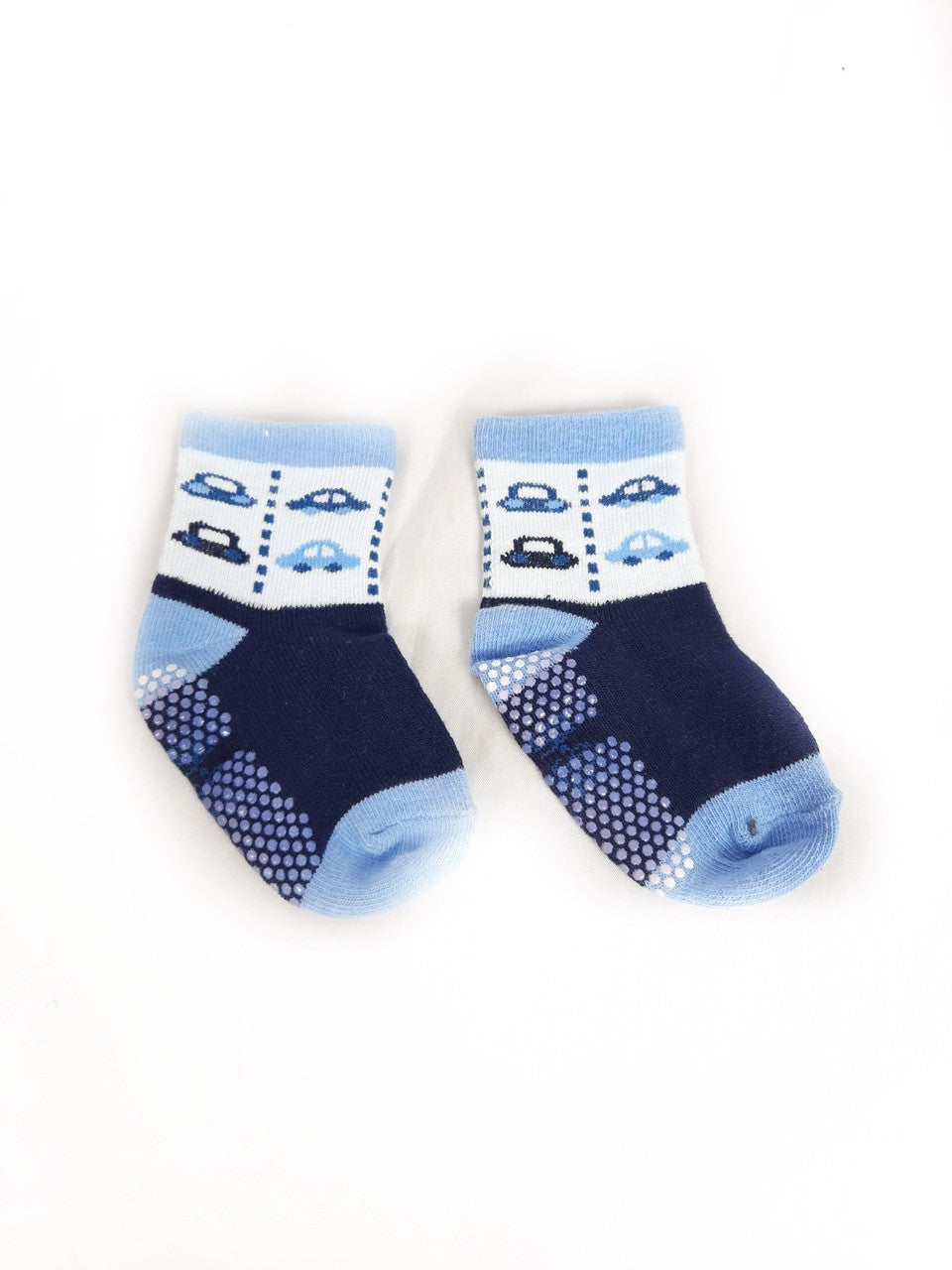 OTHERS. Blue car socks S. 1-3 months