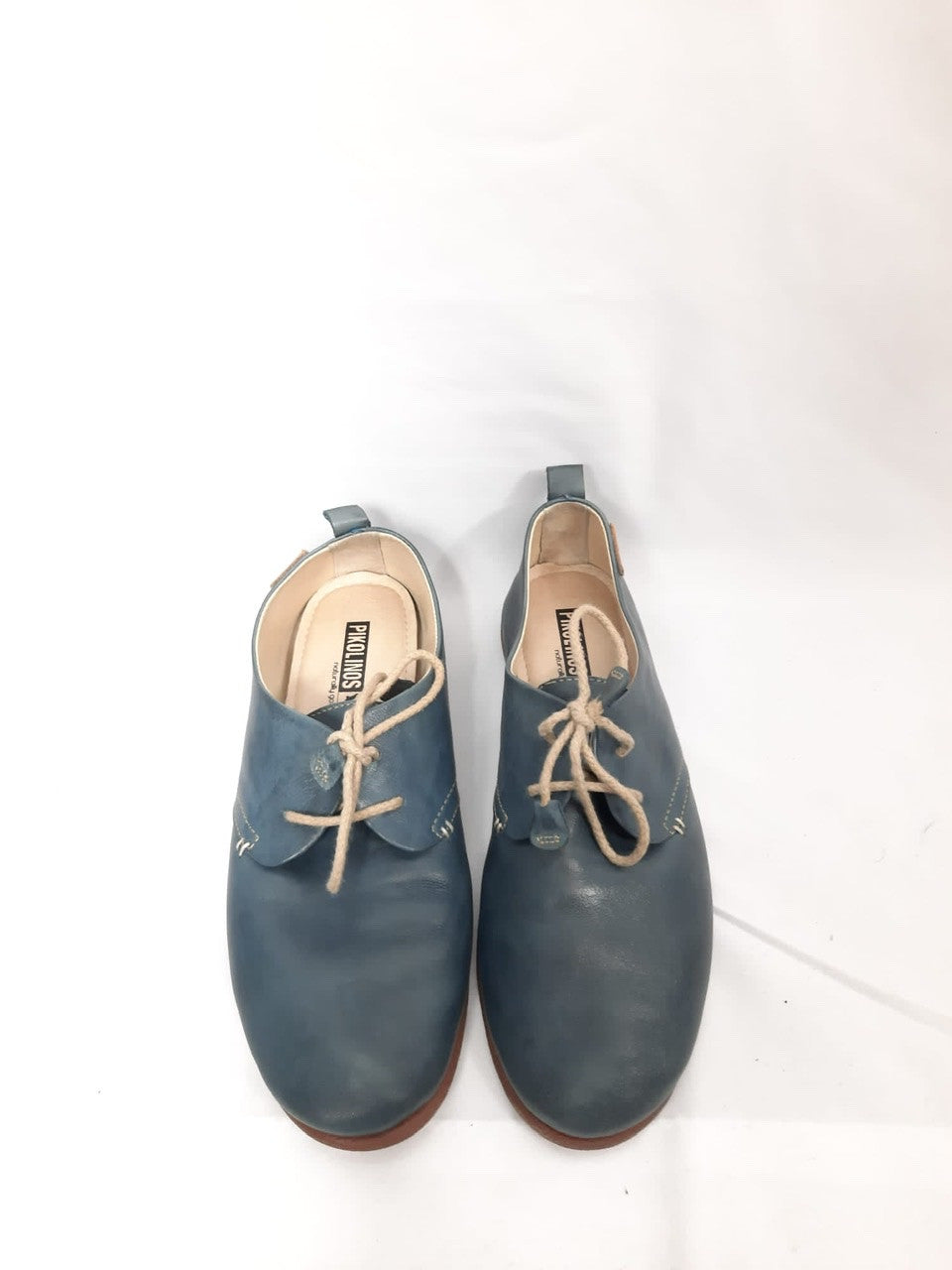 PIKOLINOS. Zapato azul piel T.37
