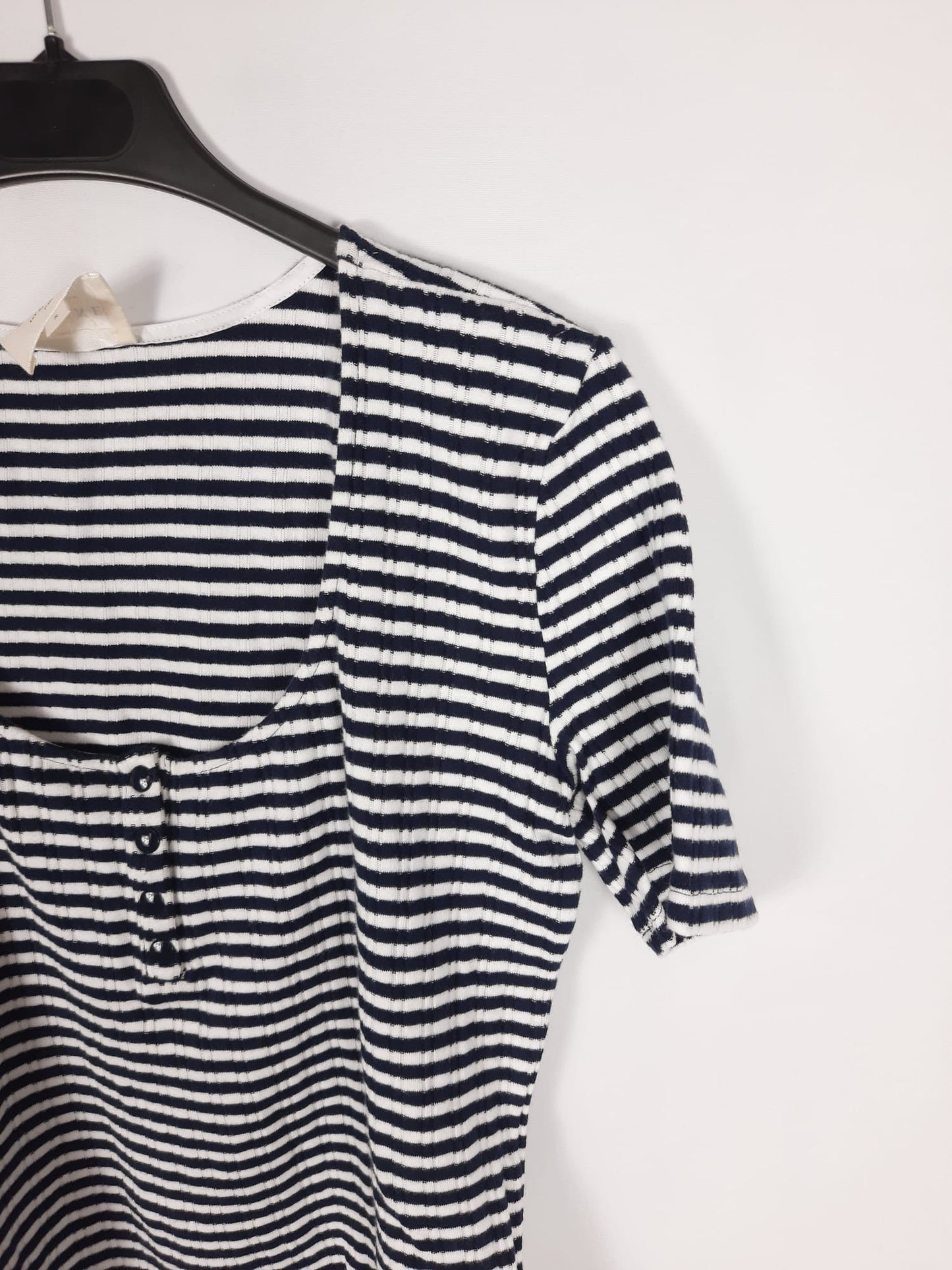 SEZANE. top rayas marineras T.s