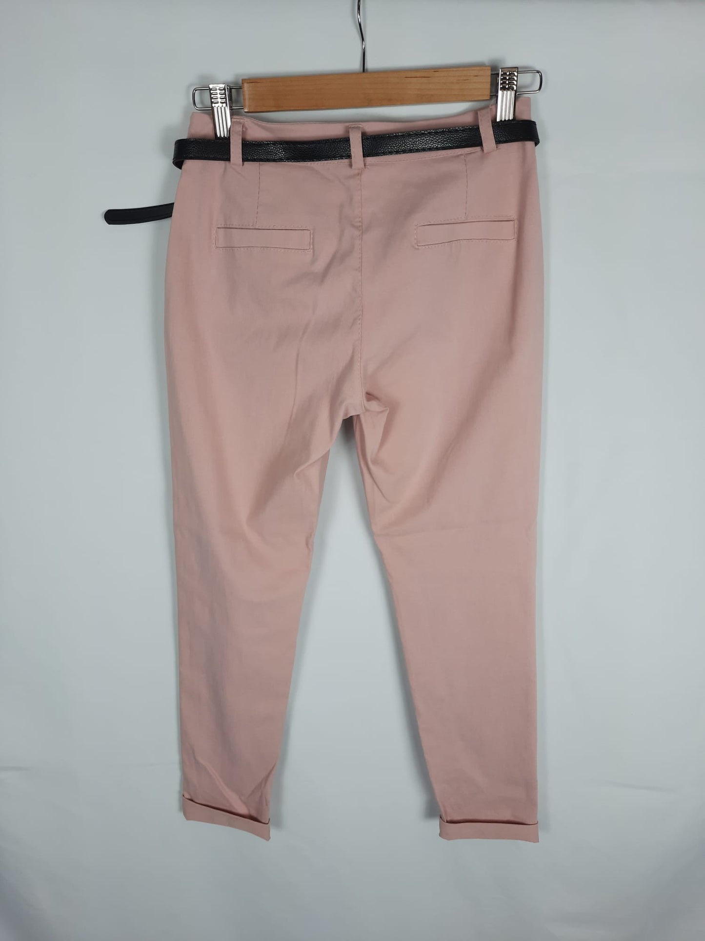 MOOD.Pantalón rosa loneta TU