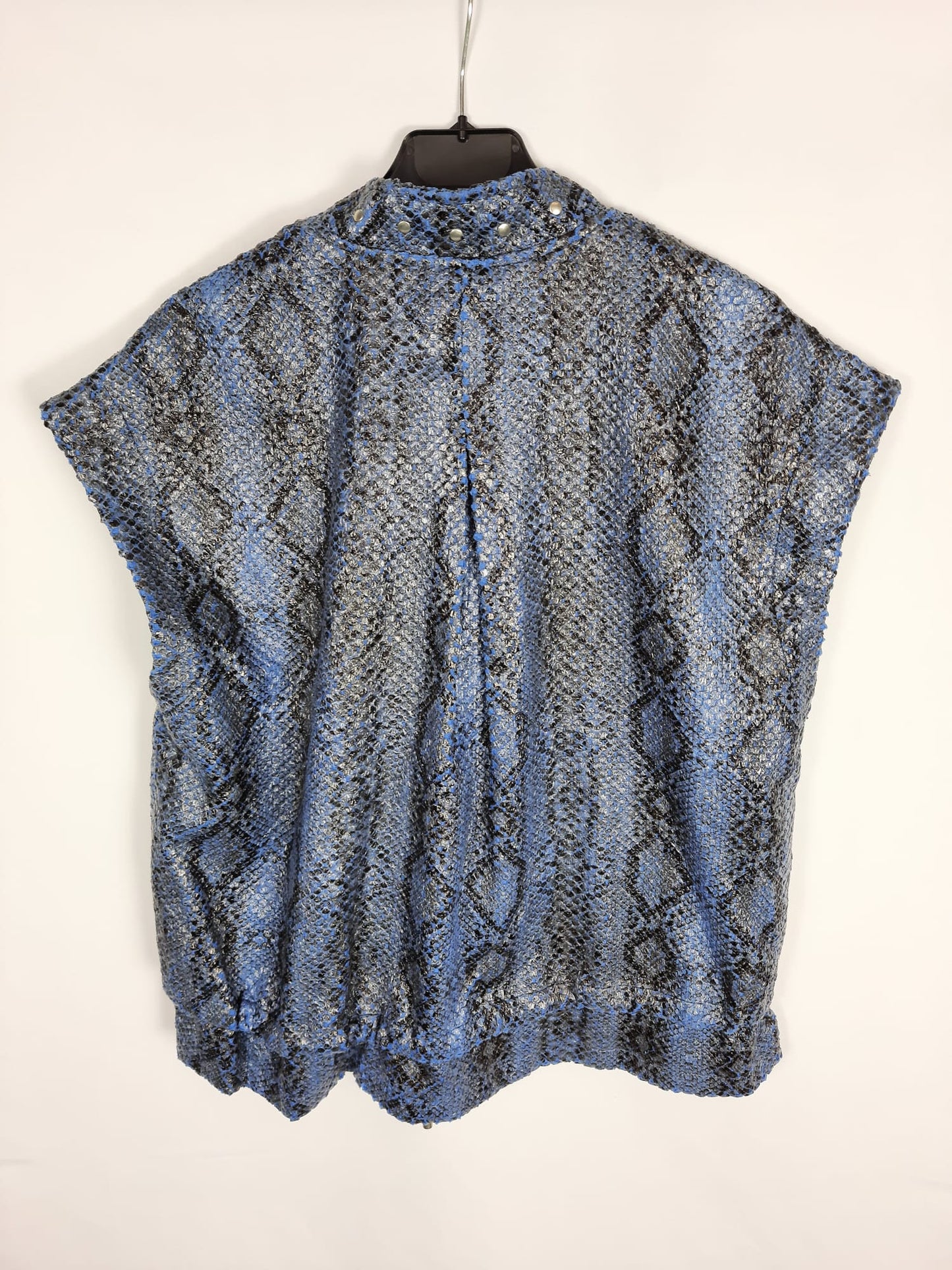 WDKA.Chaqueta serpiente azul TU