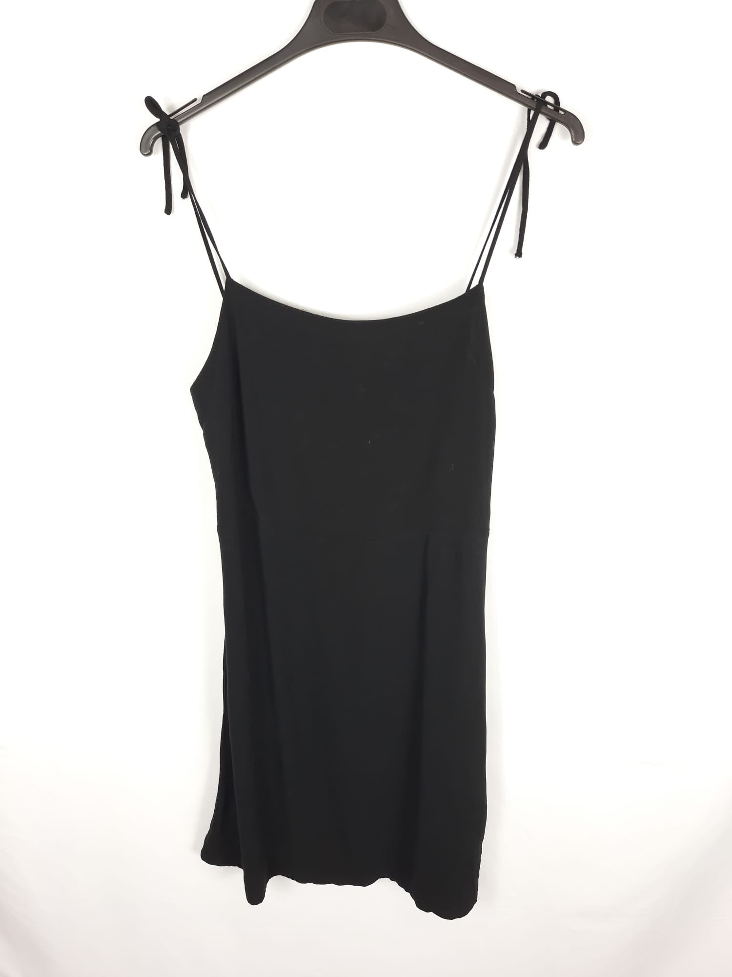 vestido negro espalda nido de abeja – Hibuy market
