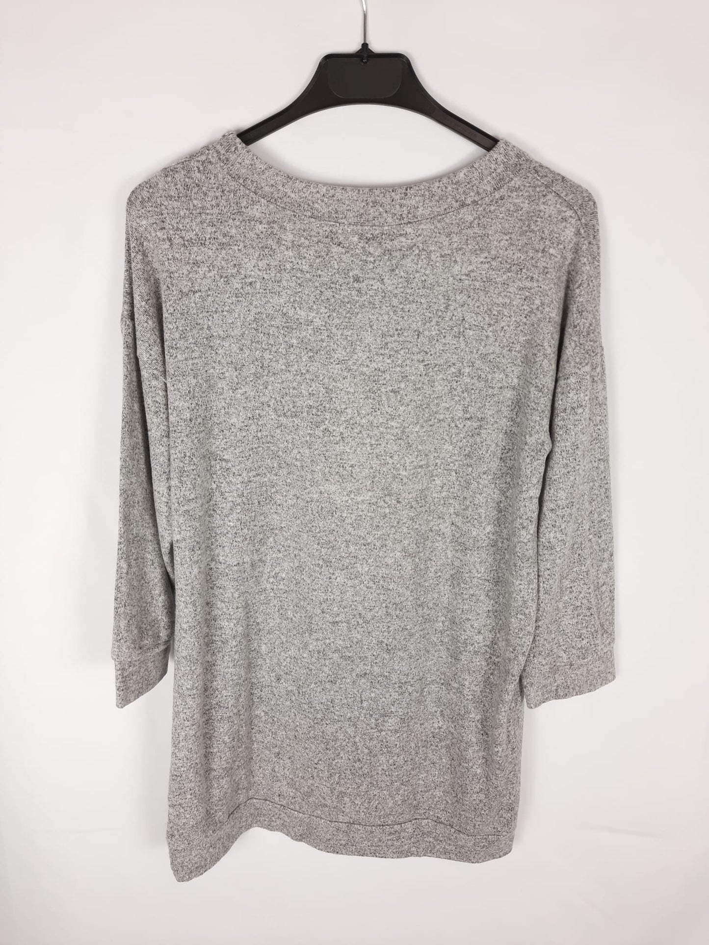 FOREVER 21. Jersey jaspeado gris T.m