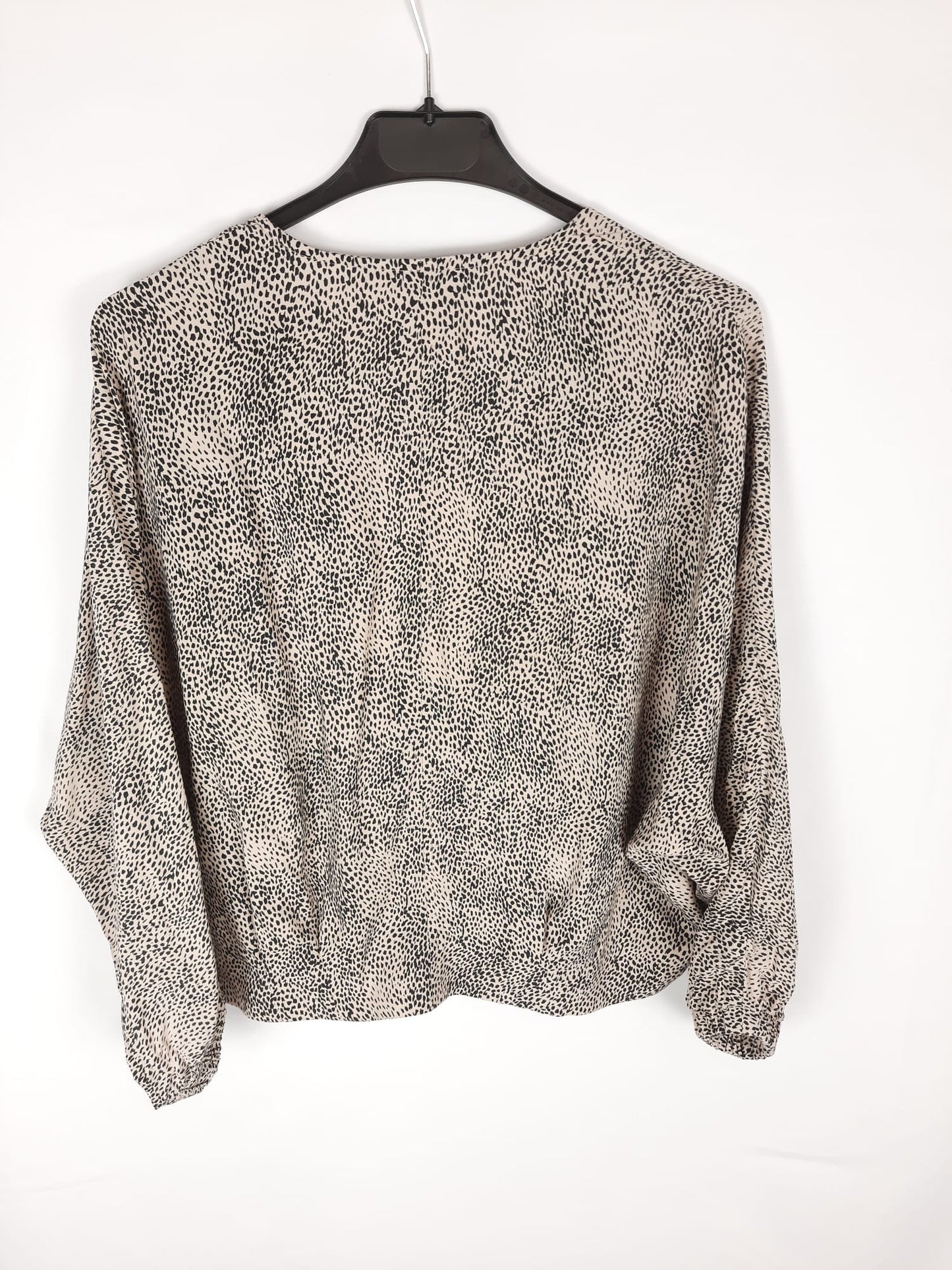 ZARA. Animal print top T.xs