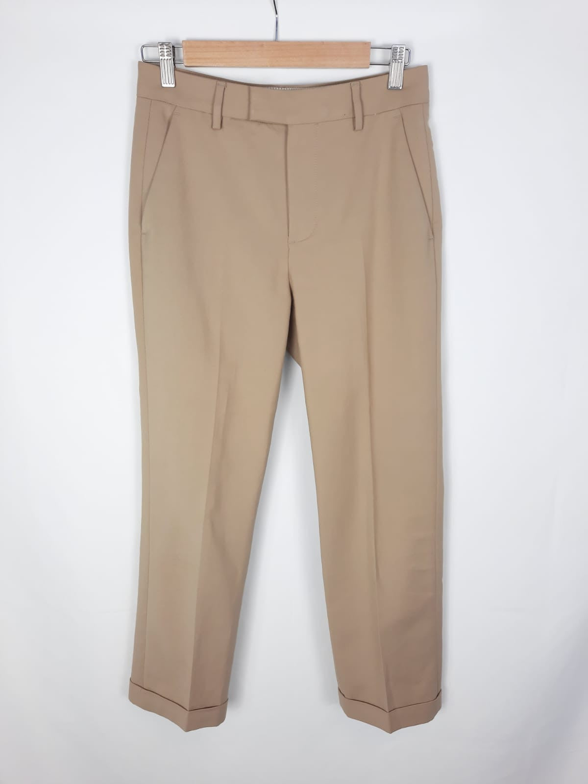 Pantalon Beige Ropa Actual De Zara Pantalón Beige De Vestir