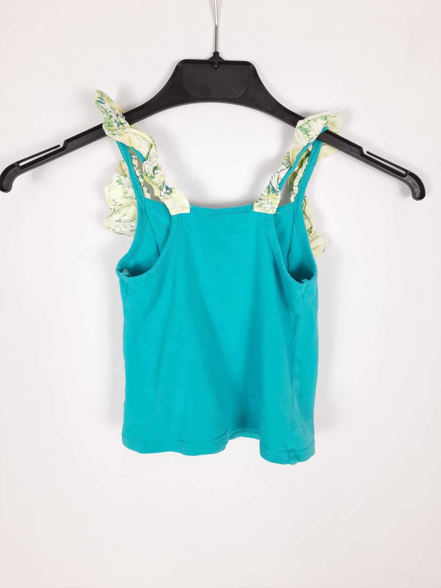 NECK&NECK. camiseta tirantes verde agua T.18-24m