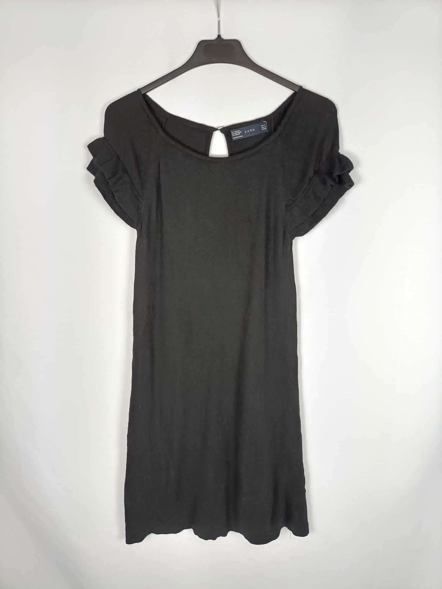 black t shirt dress zara Zara T-Shirt Lace Dress: The Return of a Fashion Icon