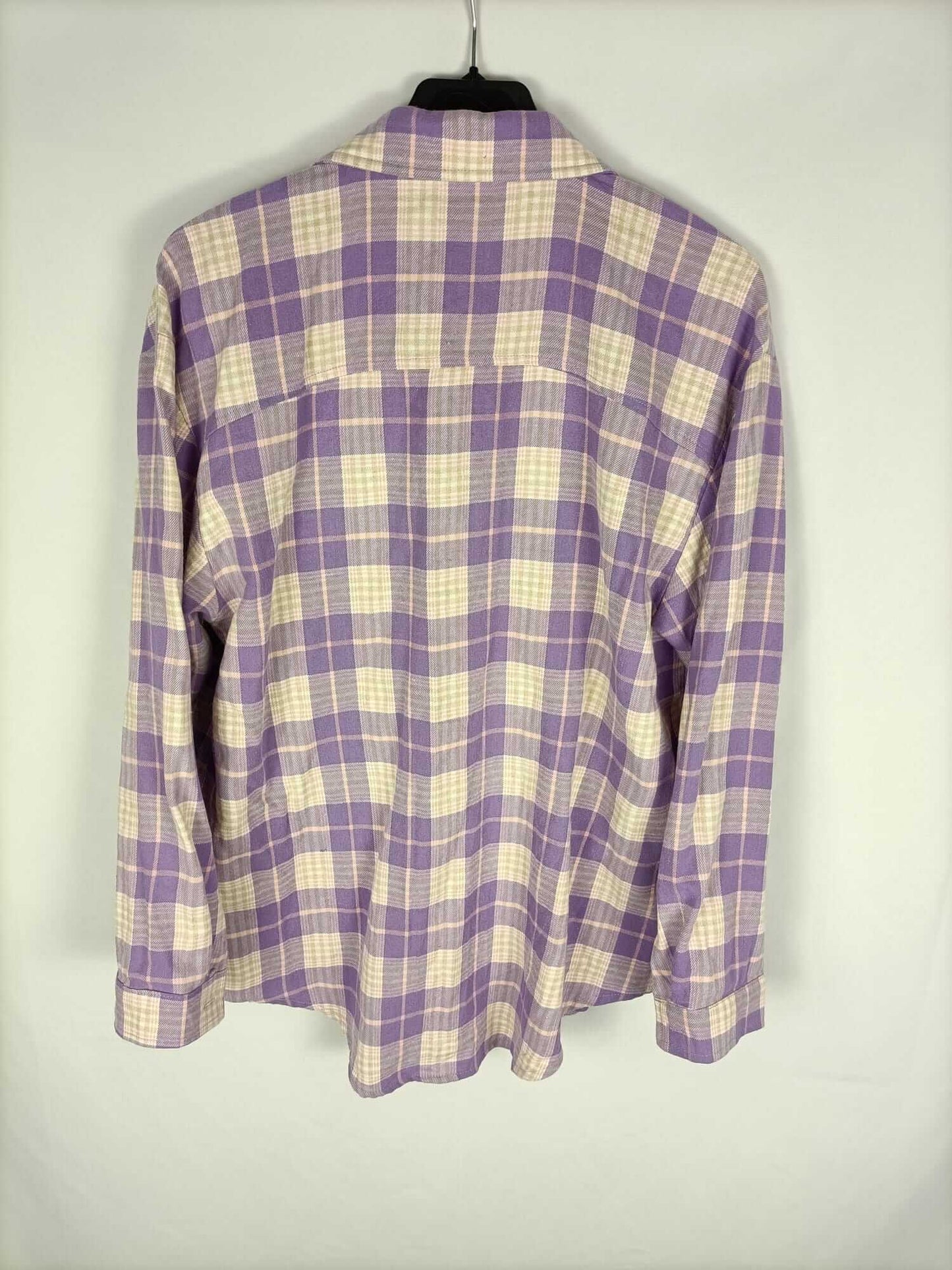 LA PERCHA. Camisa cuadros morados T. s/m