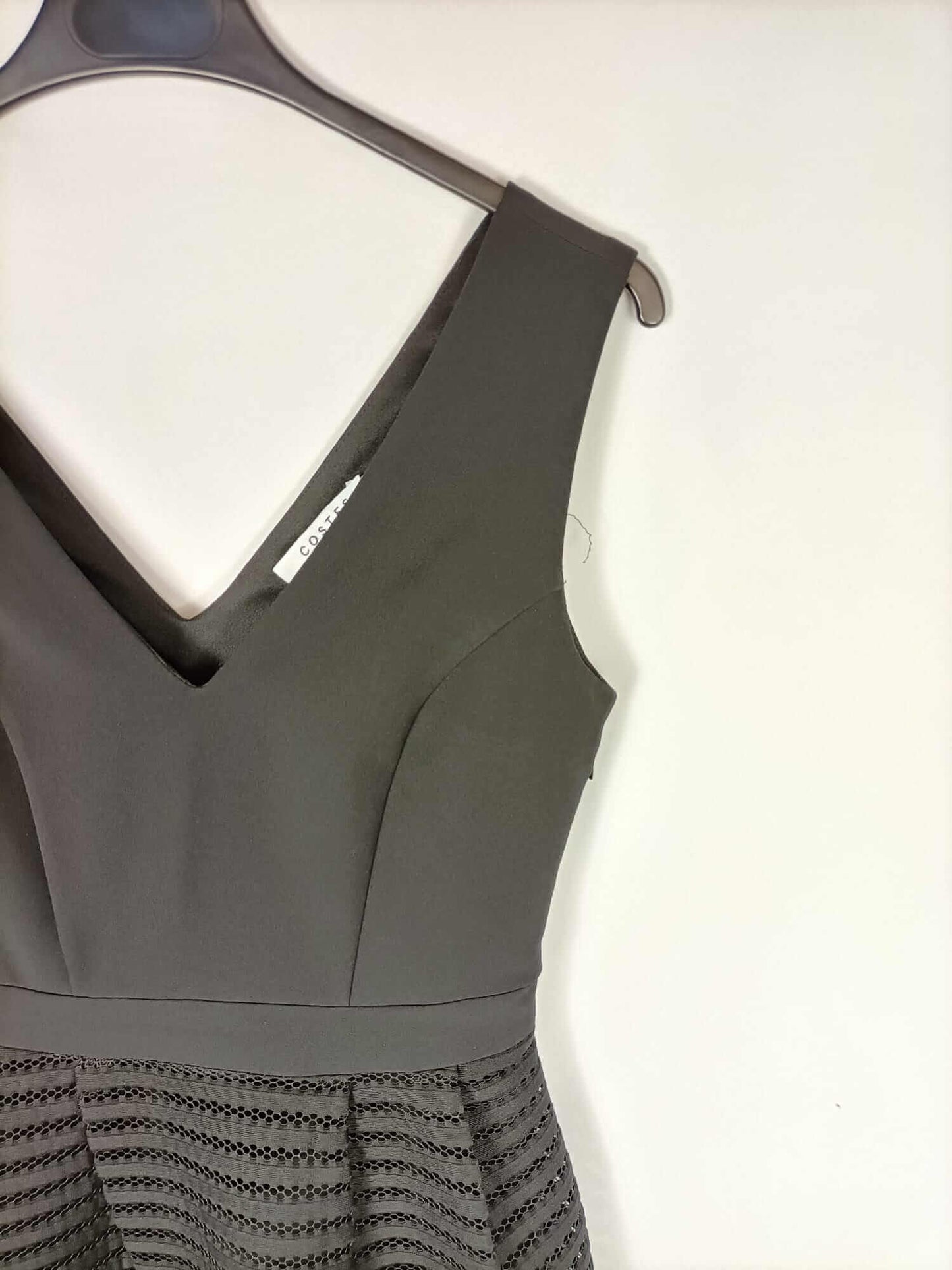 COSTES STUDIO. Short black dress S.34
