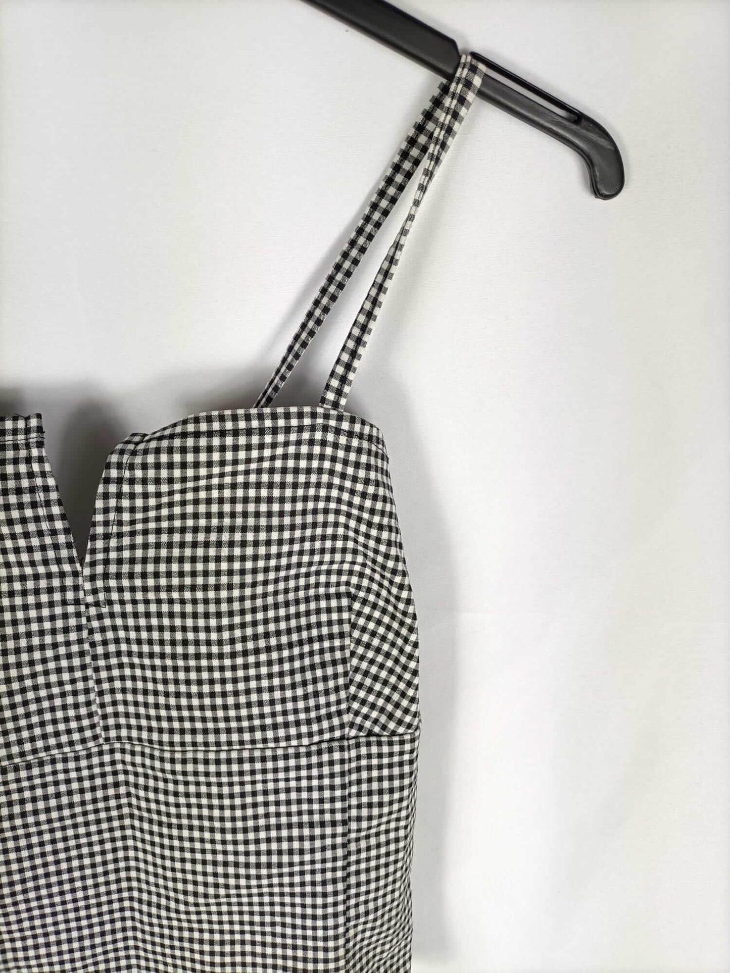 OTHERS. Ts gingham crop top