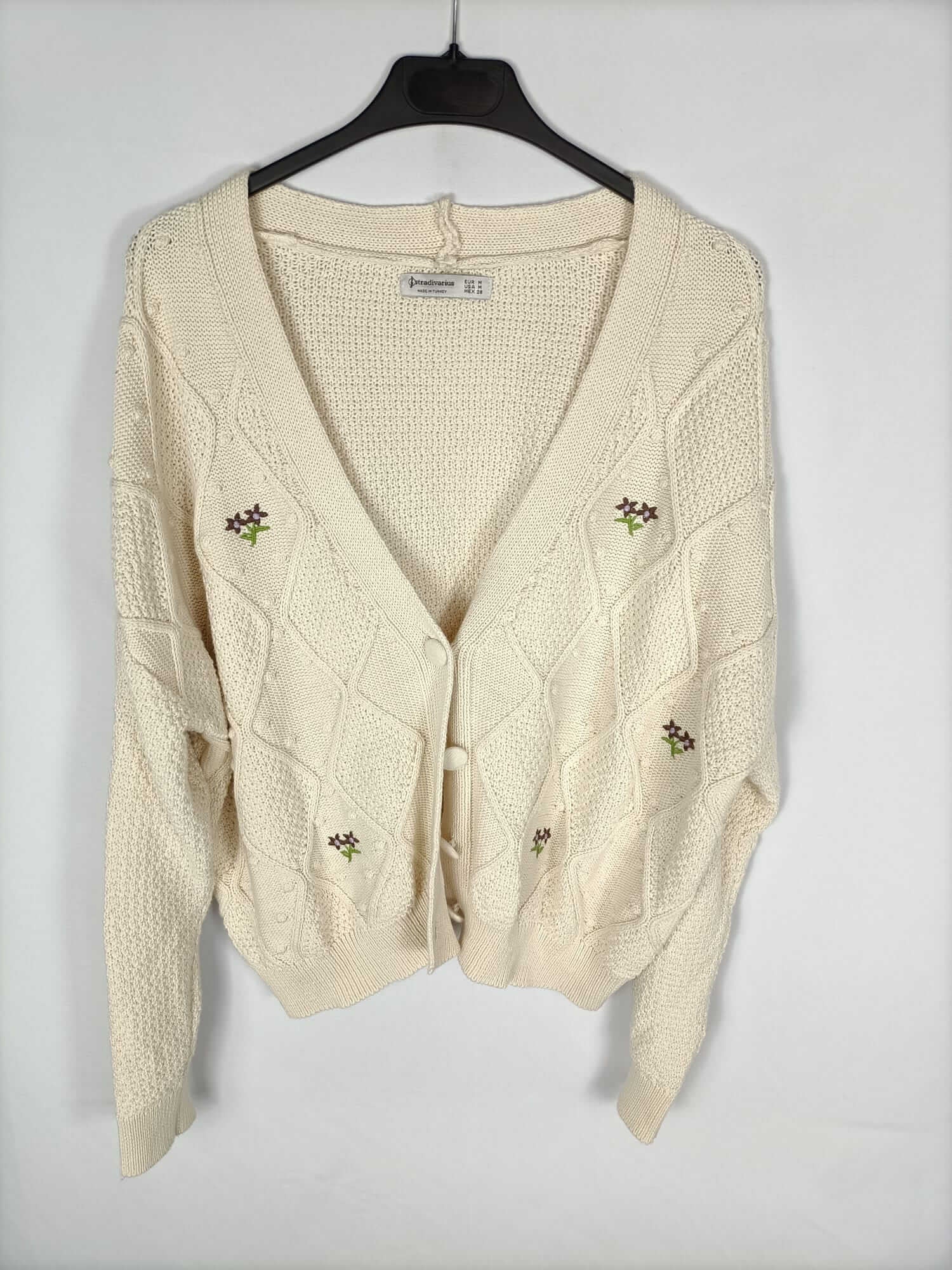 Mujer Stradivarius Chaleco Punto Chaleco Amarillo Stradivarius