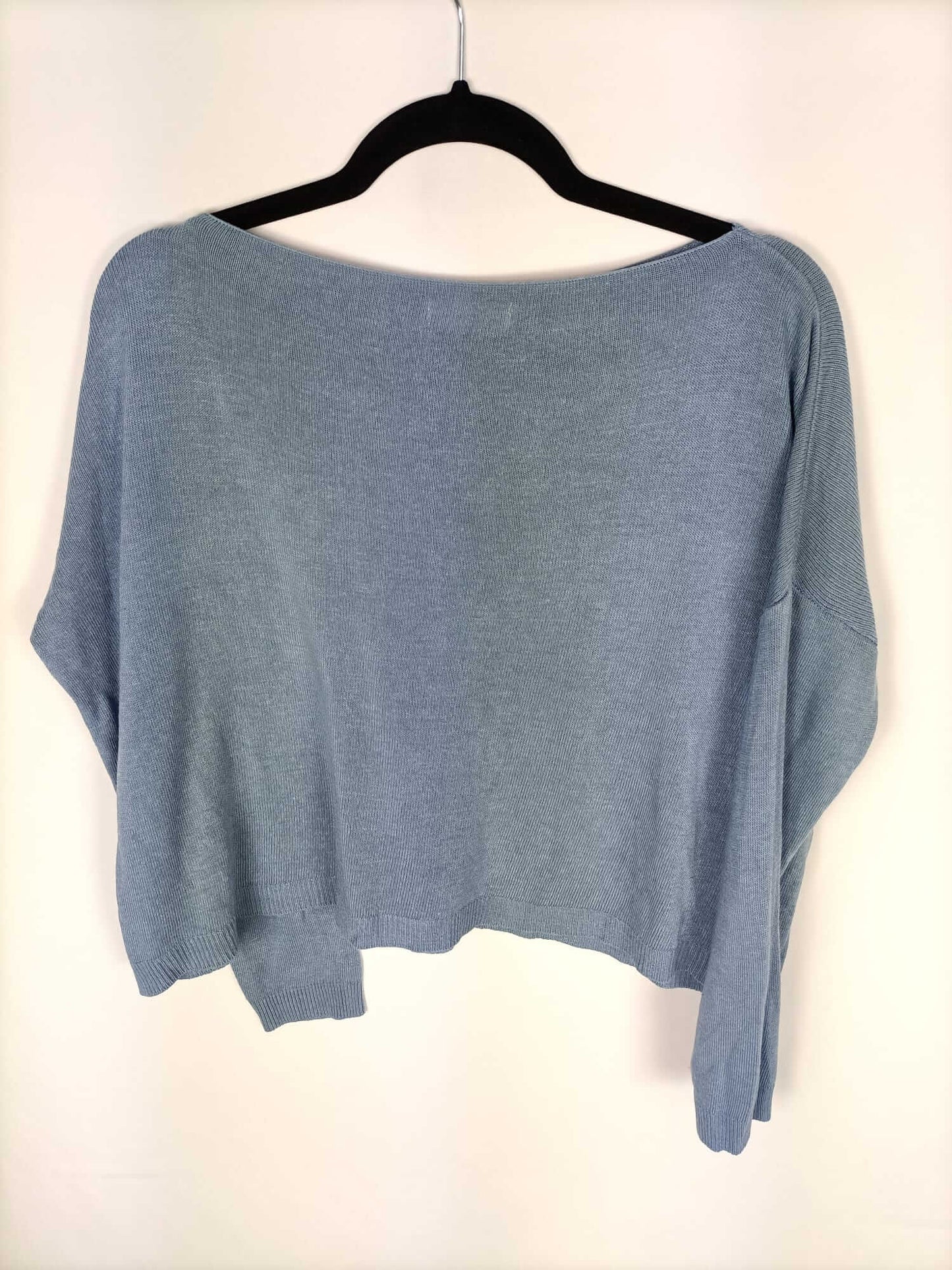 ALGO BONITO. Jersey finito azulón TU