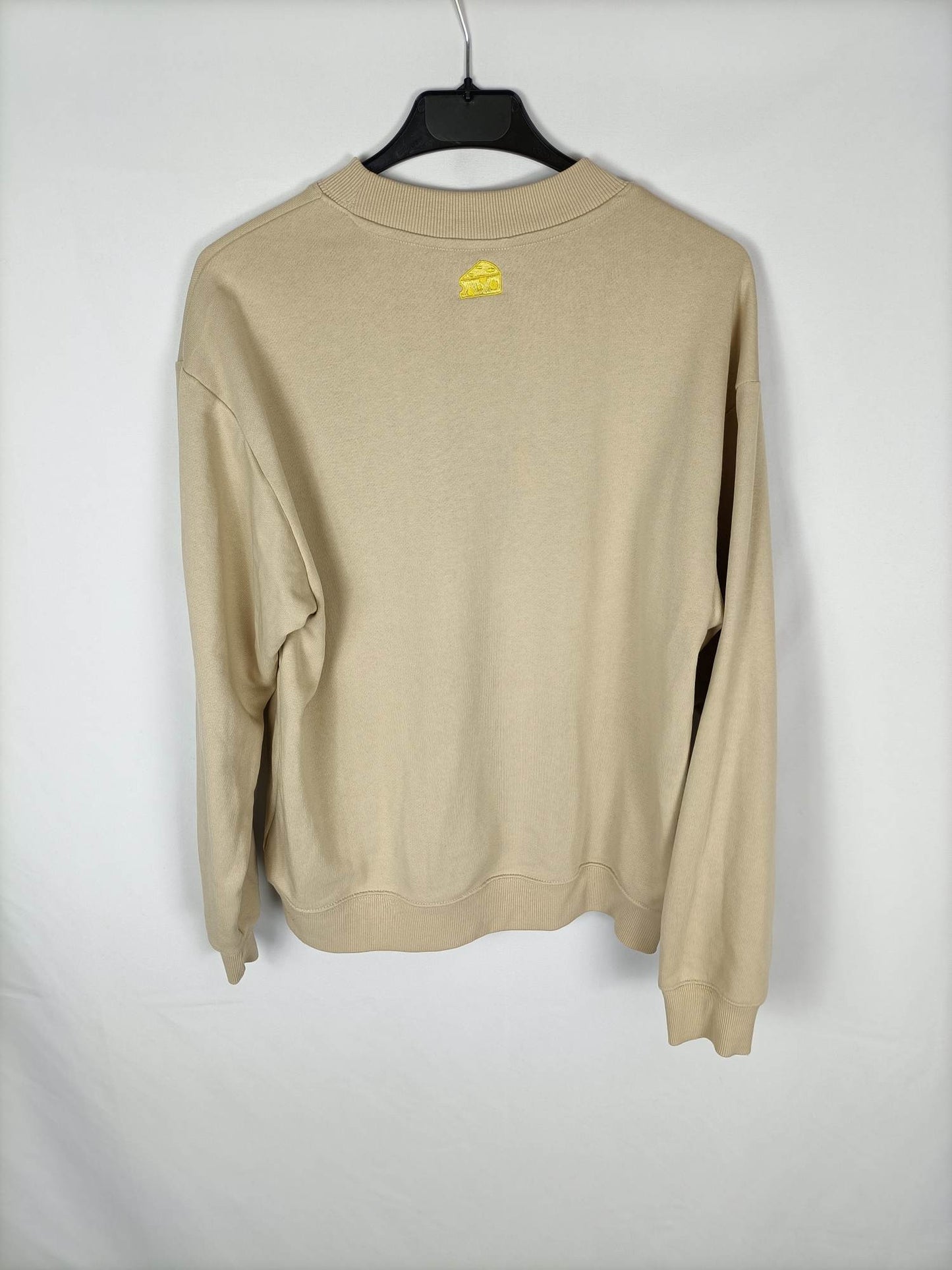 MONKI. Sudadera beige ratón T.xs