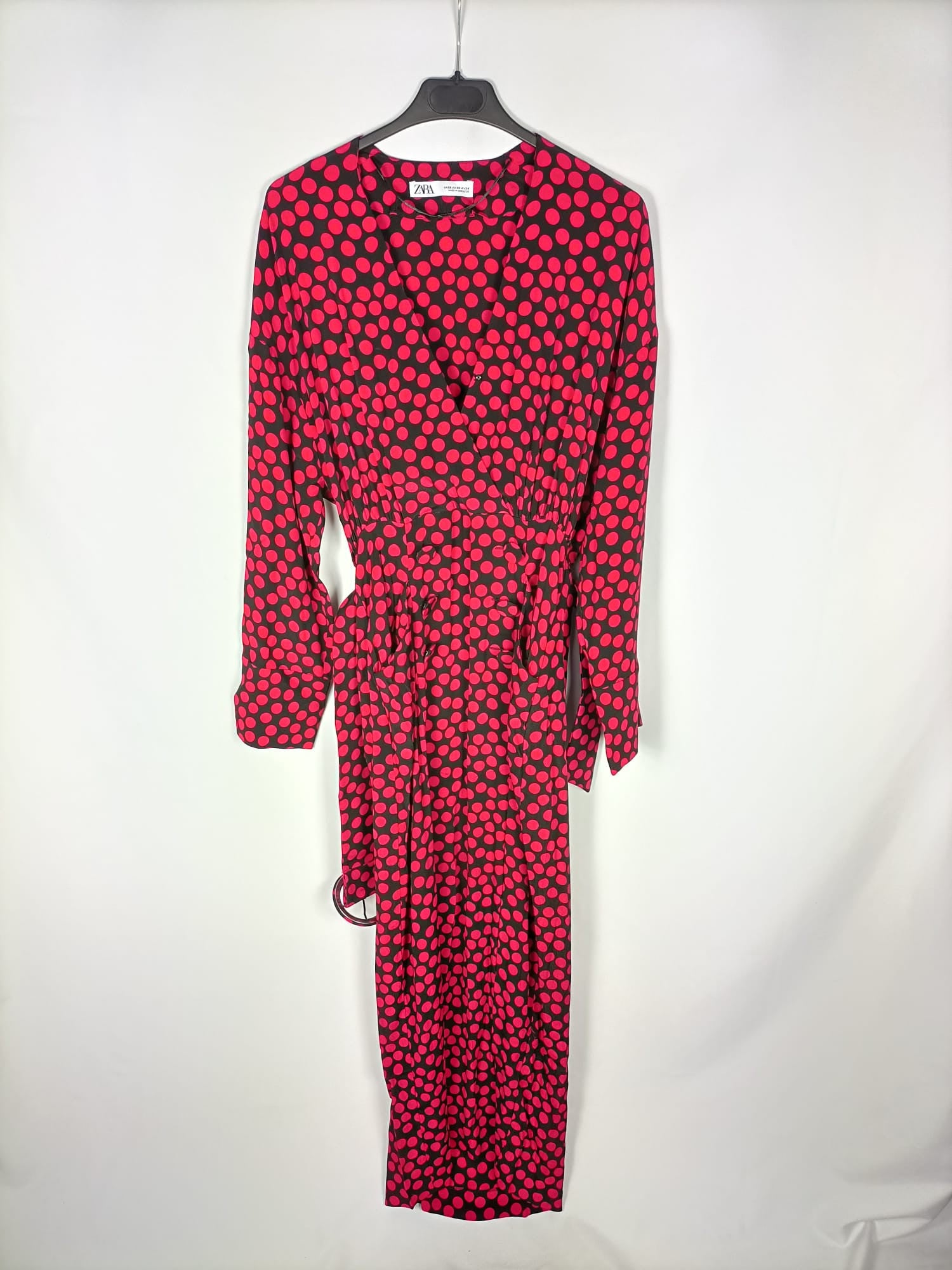 Vestido Corto Vestido Lunares Rojo Zara Vestidos Lunares REBAJAS