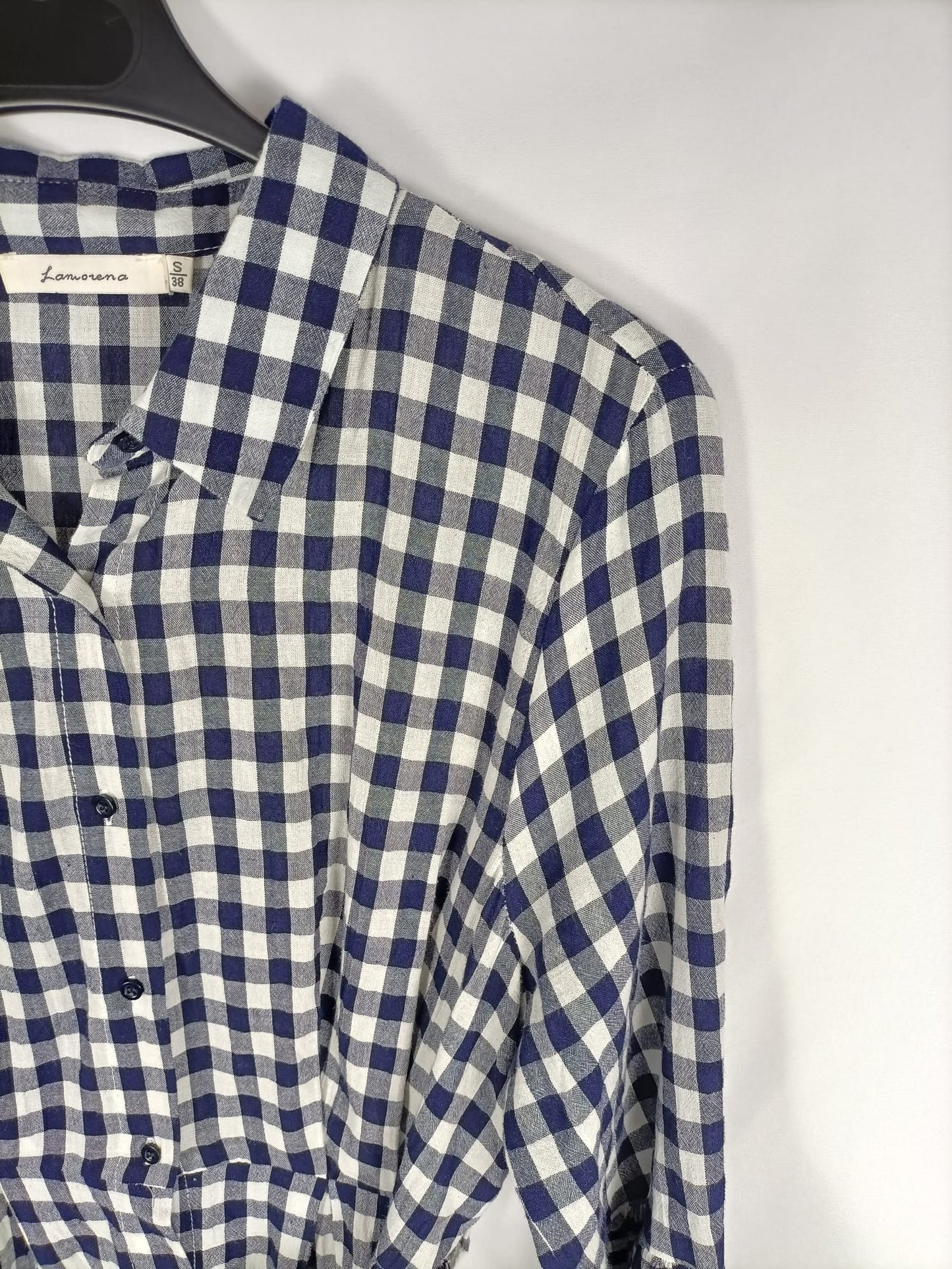 LAMORENA. Vestido de cuadros T.s