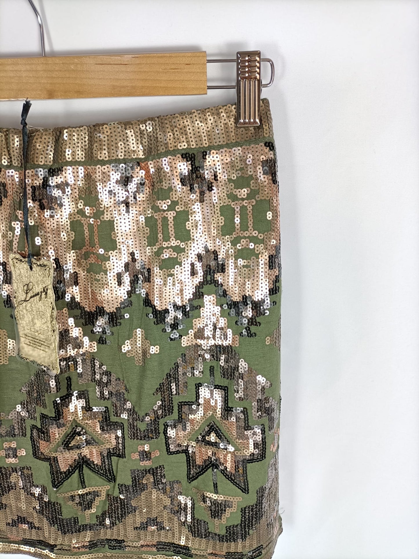 LUISA J&J. Falda lentejuelas T.s/m