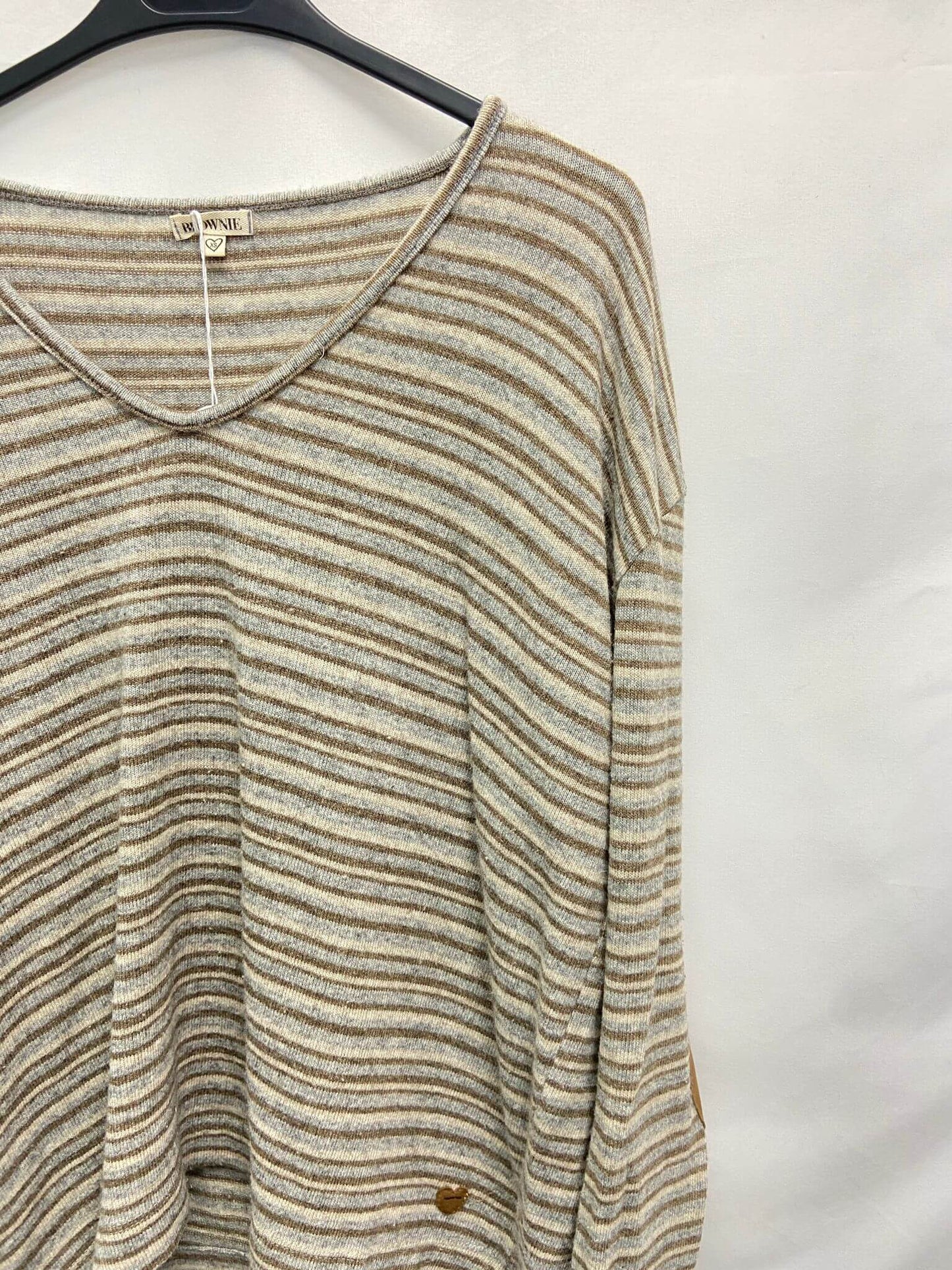 BROWNIE. Striped T.xs sweater