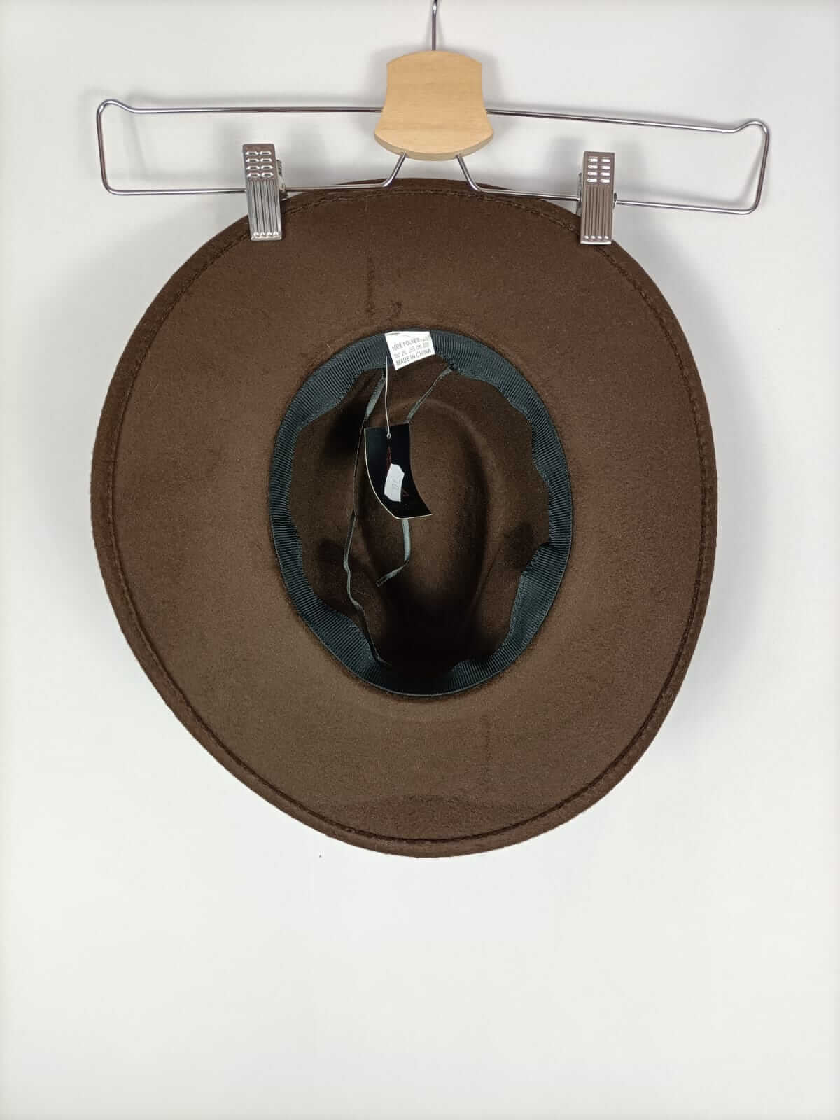 OTRAS.Sombrero paño marrón TU