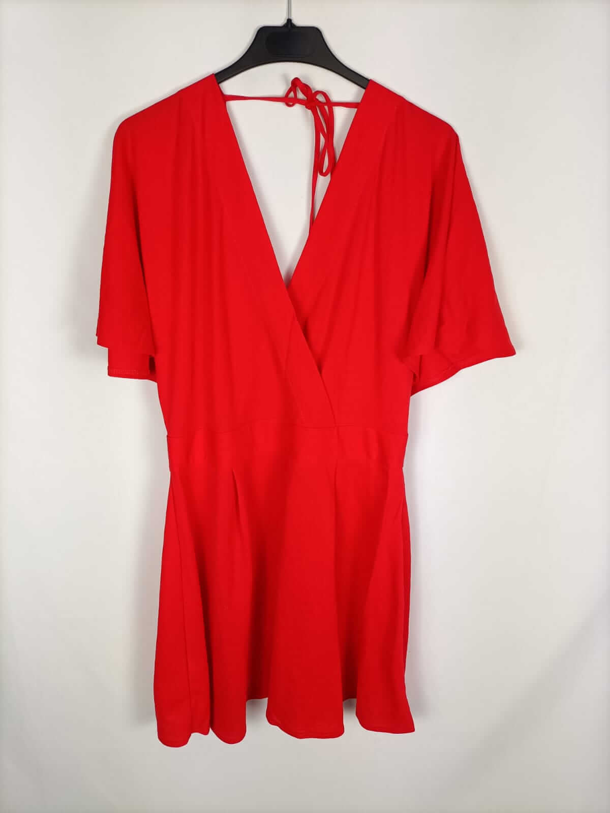 MANGO.Vestido rojo corto T.L