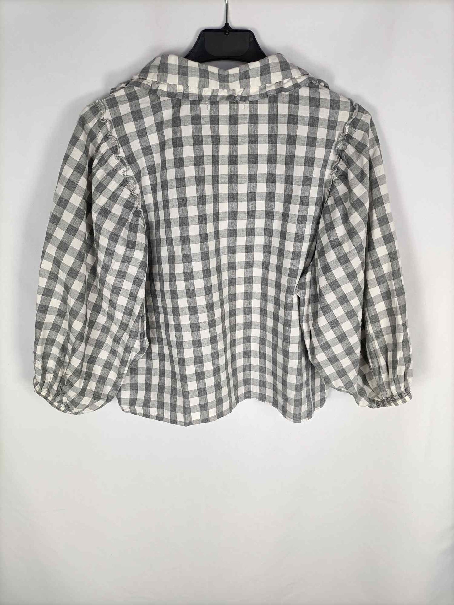 STRADIVARIUS.Gingham check shirt Tm