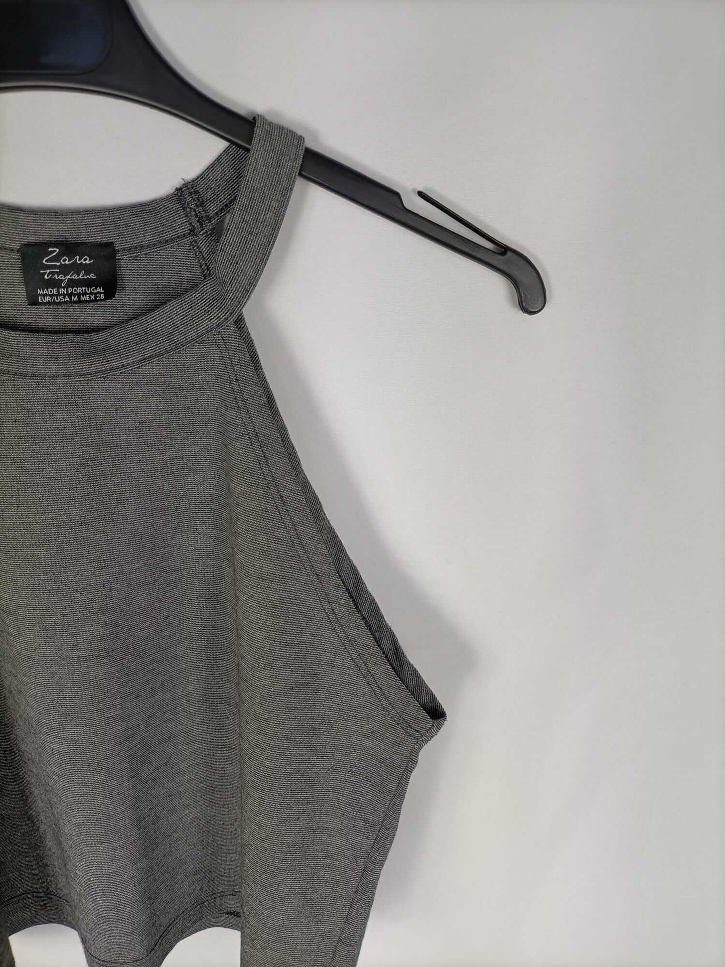 ZARA. Top jaspeado T.m