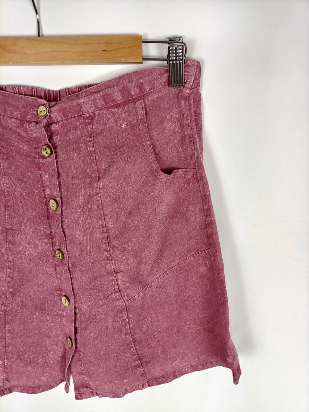 OTRAS.Falda corta efecto desteñido TU (s/m)