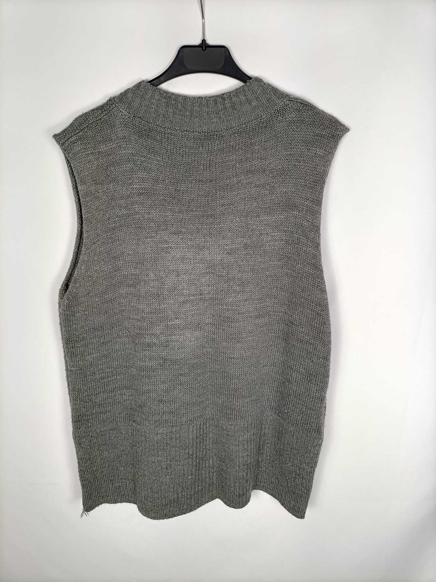 OTRAS.Jersey gris sin mangas TU (m/l)