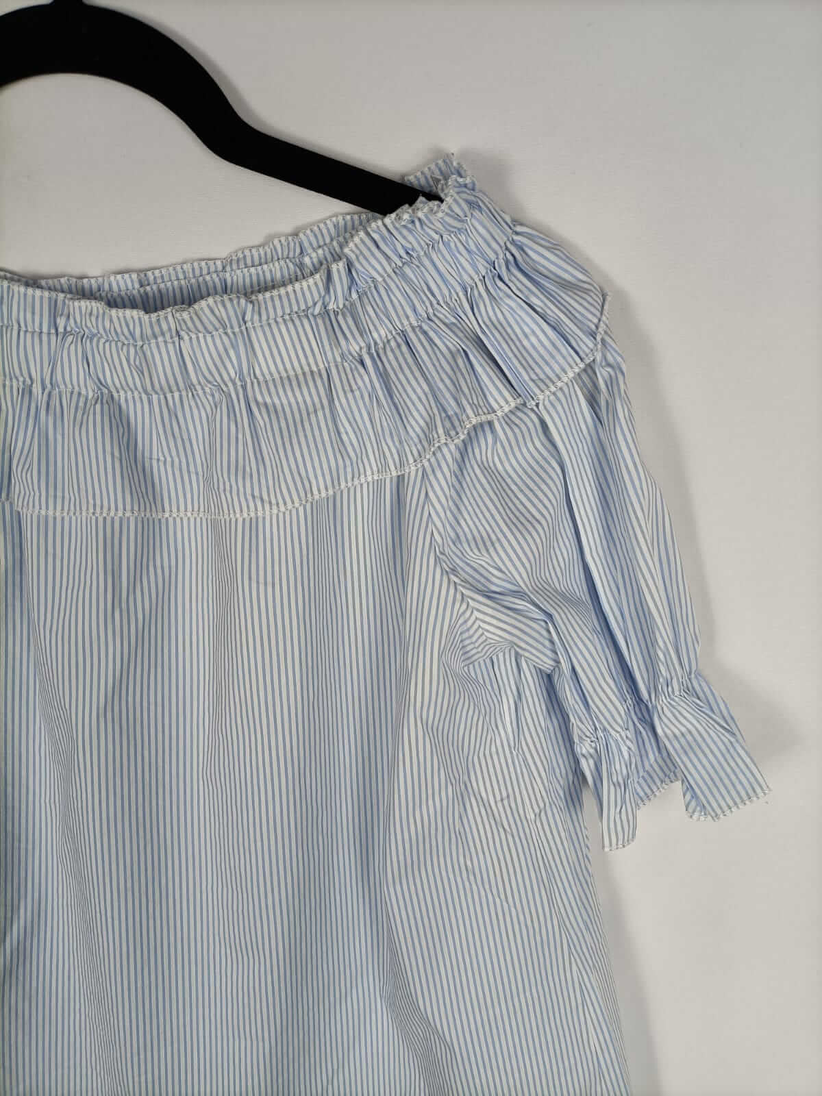 OTRAS.Blusa rayas cuello barco TU (s/m)