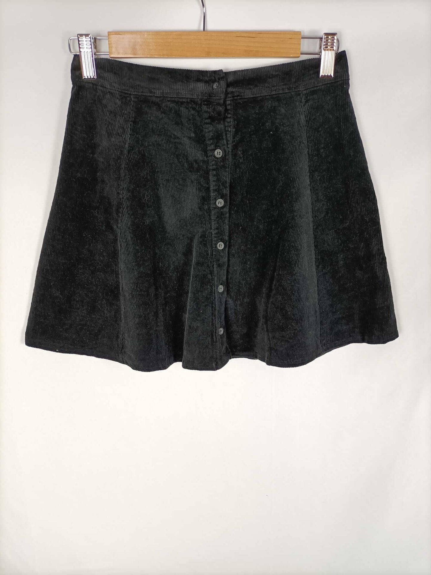 BRANDY MELVILLE.Falda negra pana TU (xs/s)