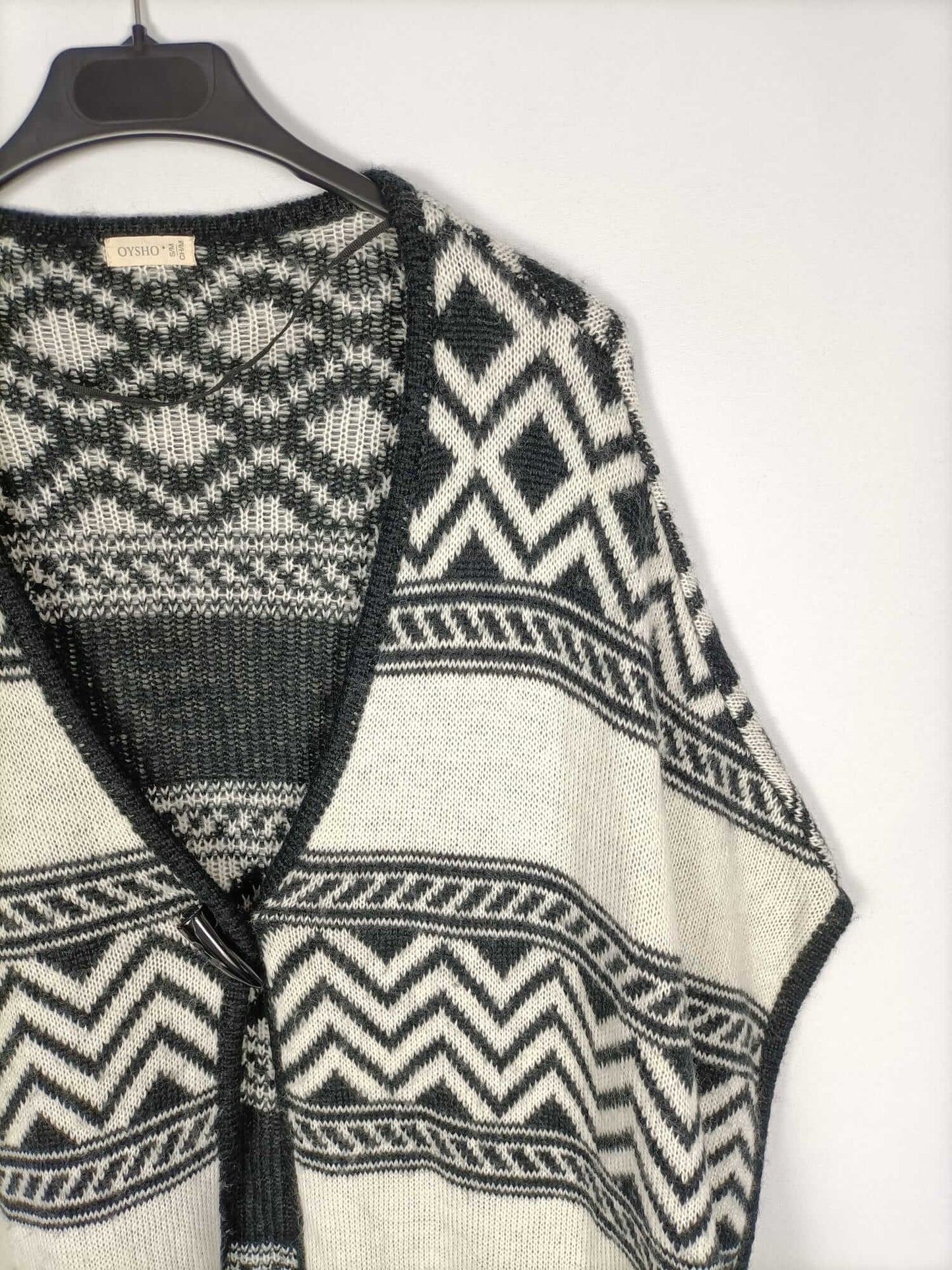 OYSHO. Cárdigan étnico T.s/m