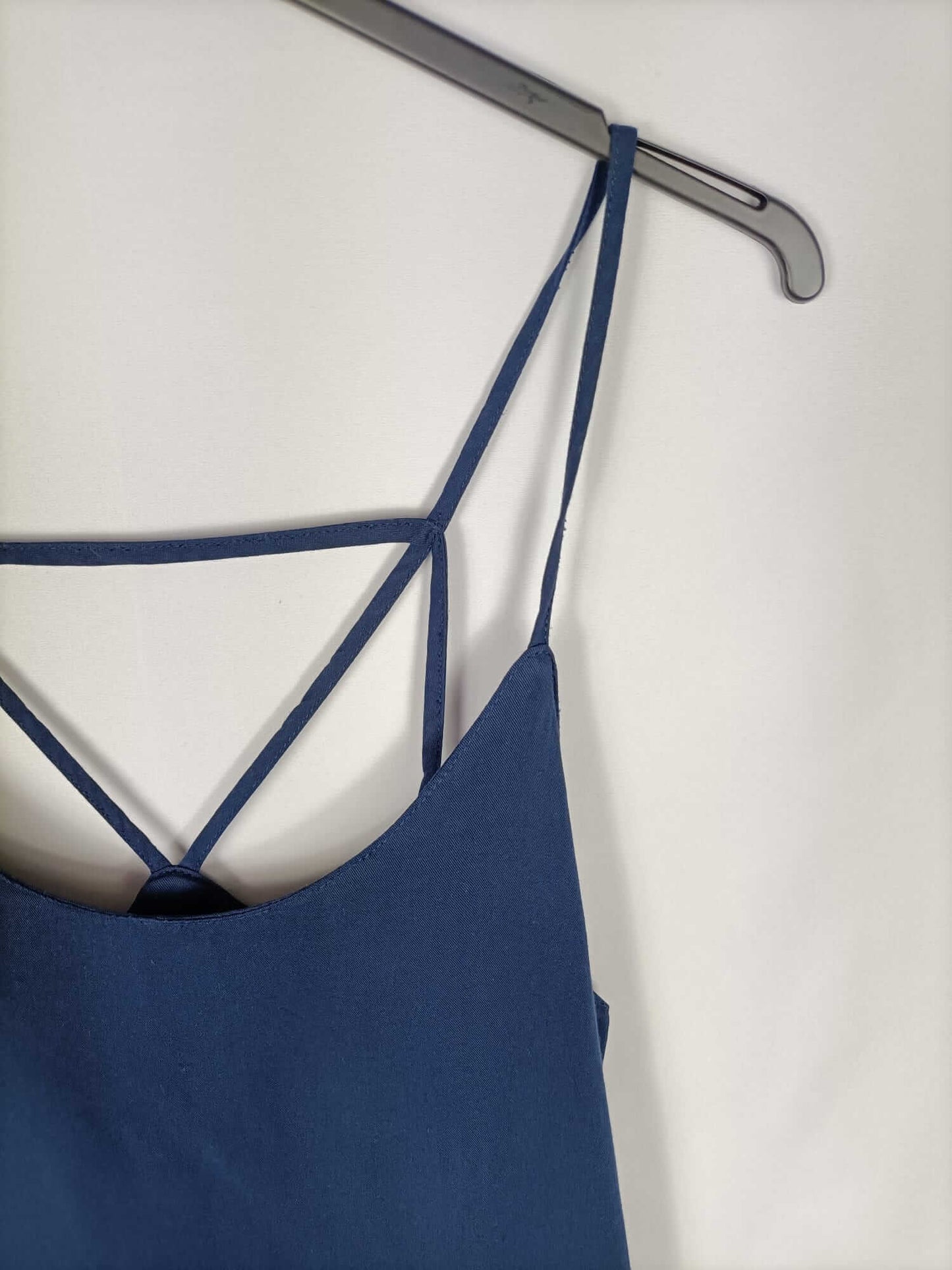 OKEYSI. Top tirantes azul T.s