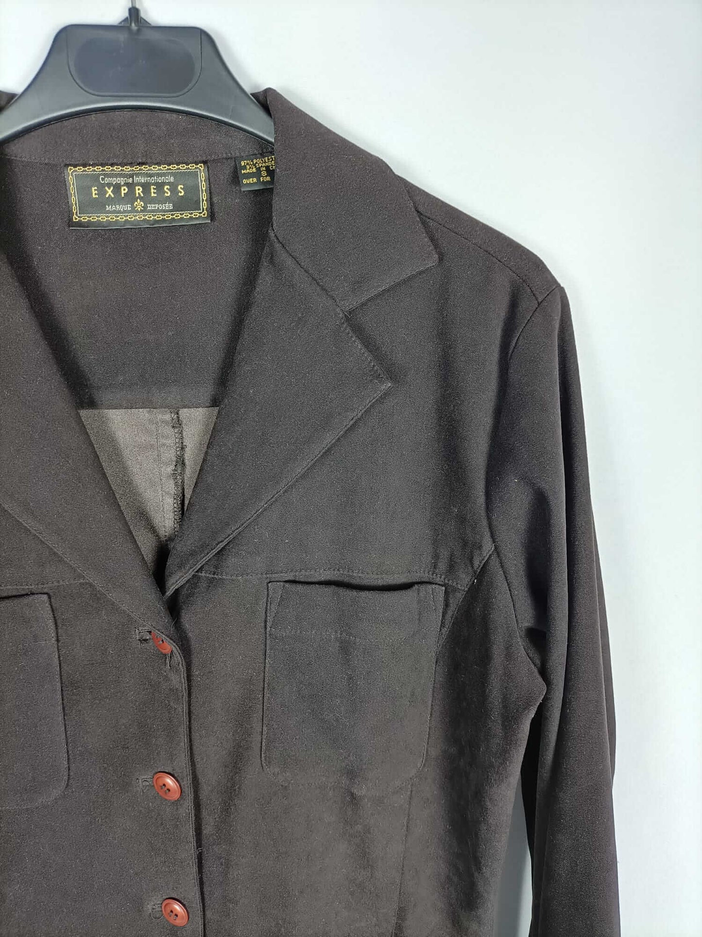 EXPRESS. Vintage suede jacket. Ts