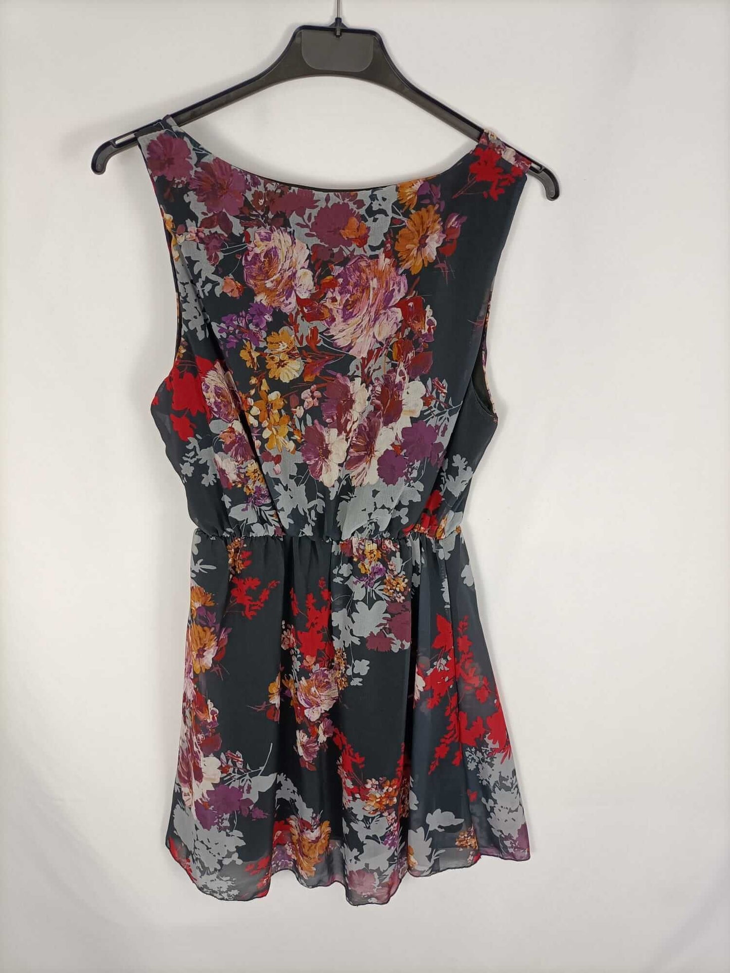 SENSES. Black floral dress Tl