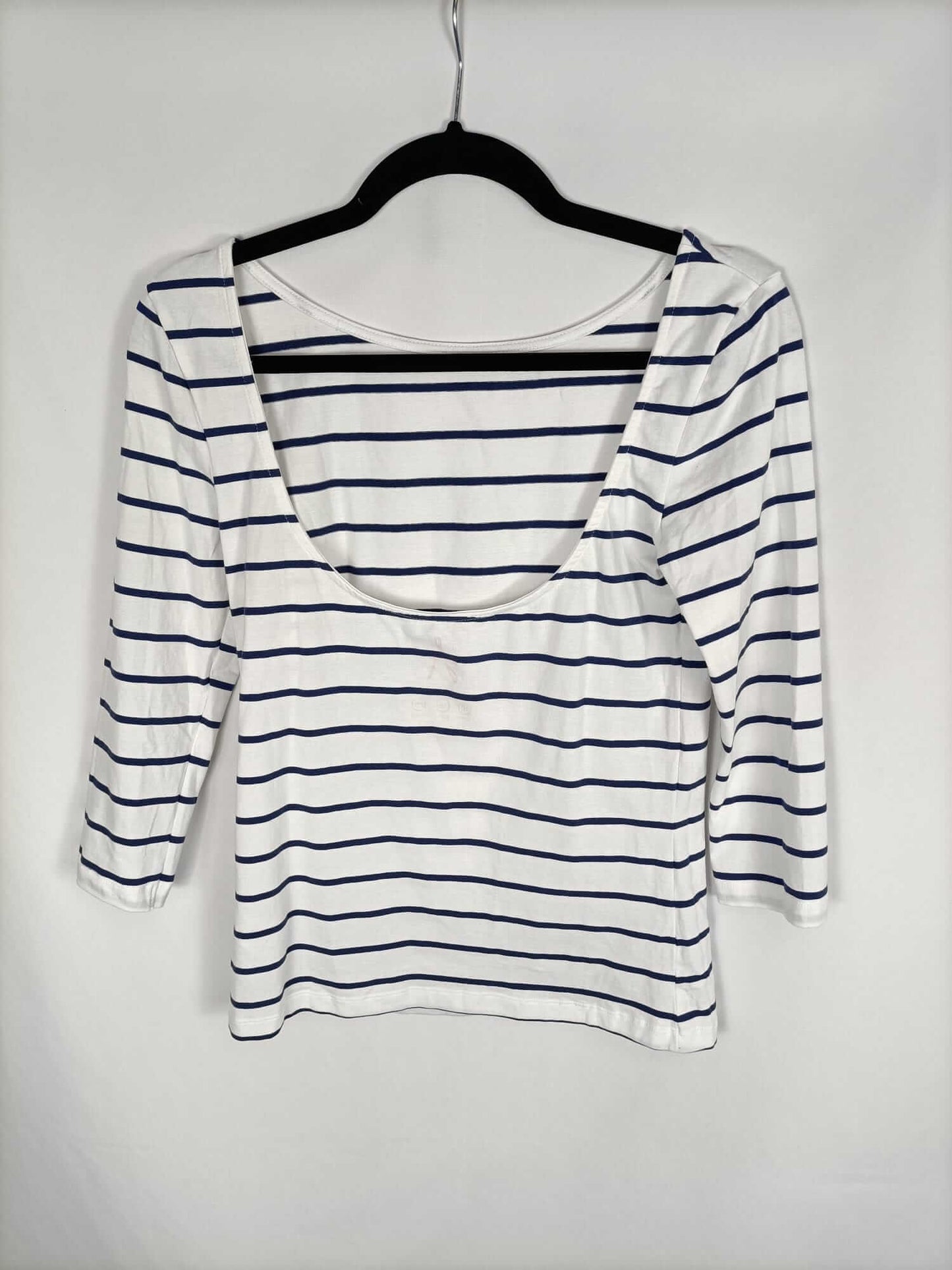 PRIMARK. Camiseta rayas marineras T.38