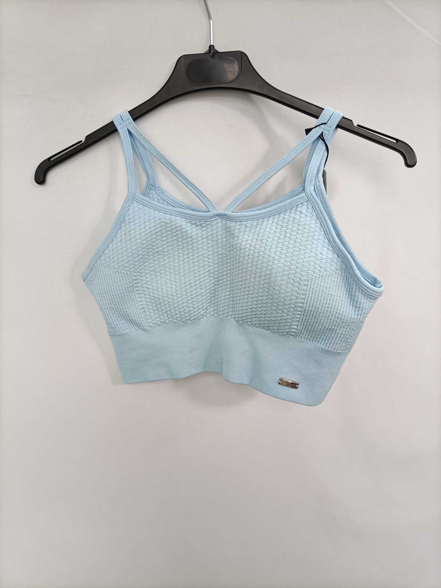 BELIEVE ATHLETICS. Top celeste T.s/m