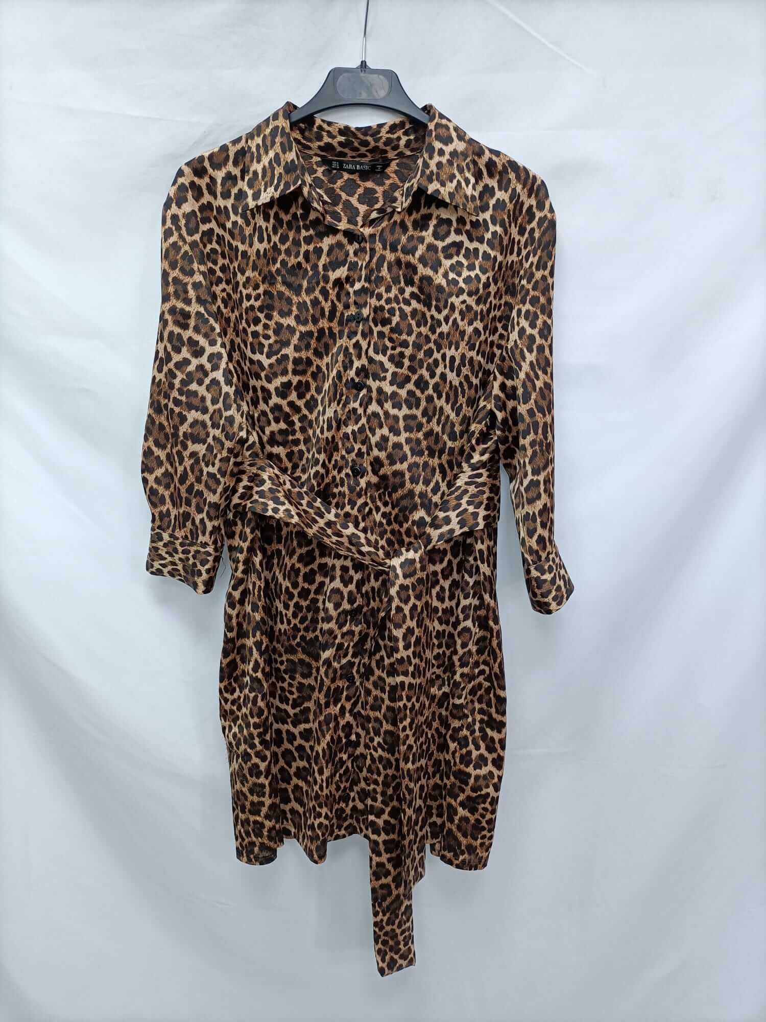 Casual Vestidos Animal Print Cortos Animal Print Corto Lazada