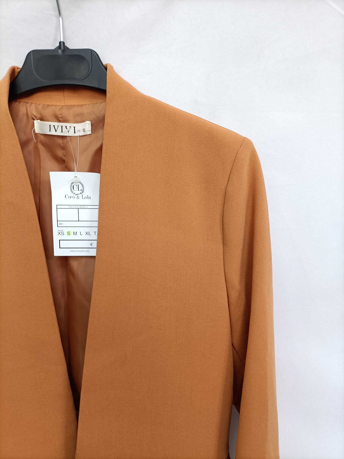 IVIVI.Blazer naranja apagado T.s