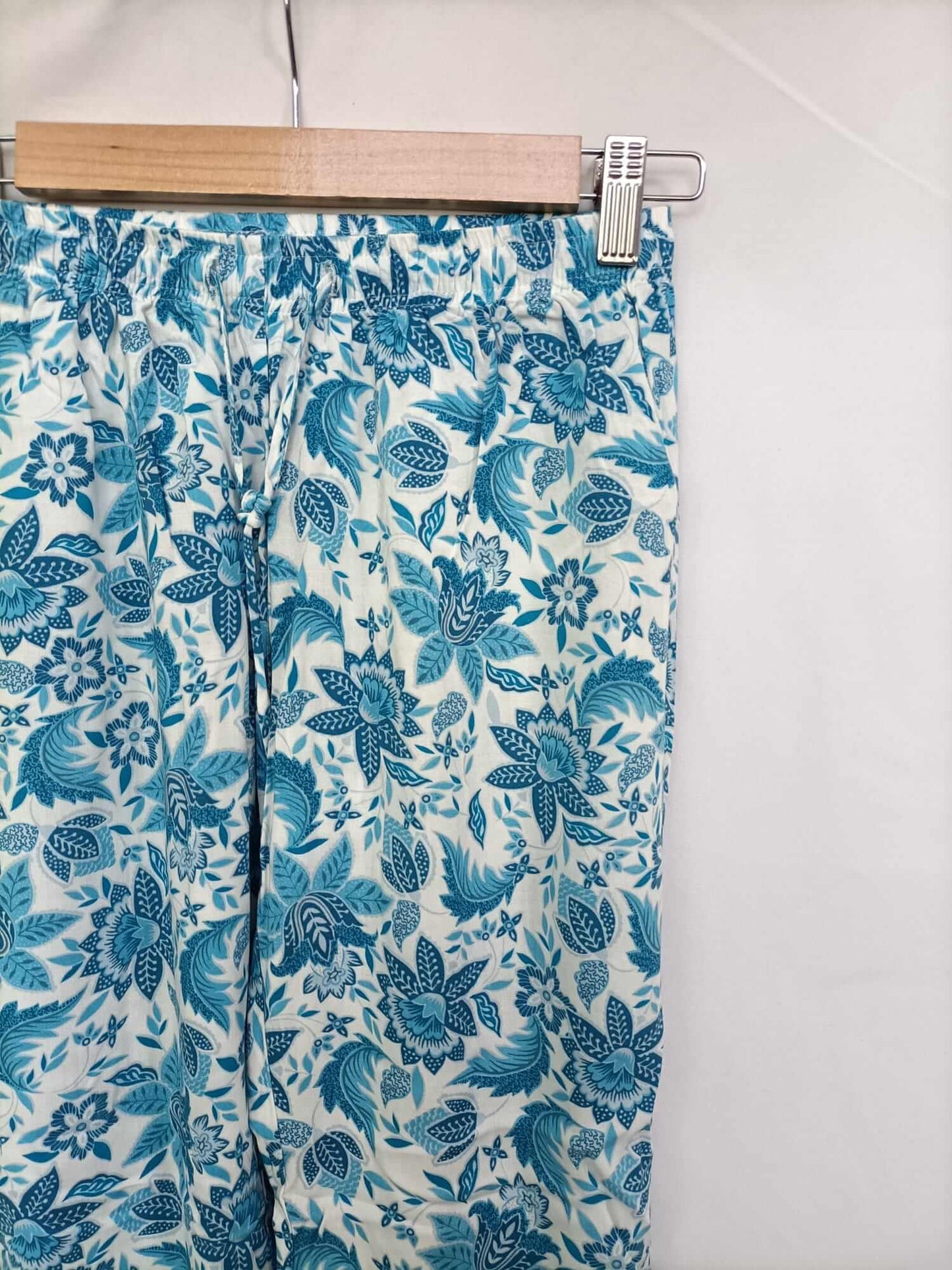 WOMEN'SECRET. Pantalón fluido flores T.xs