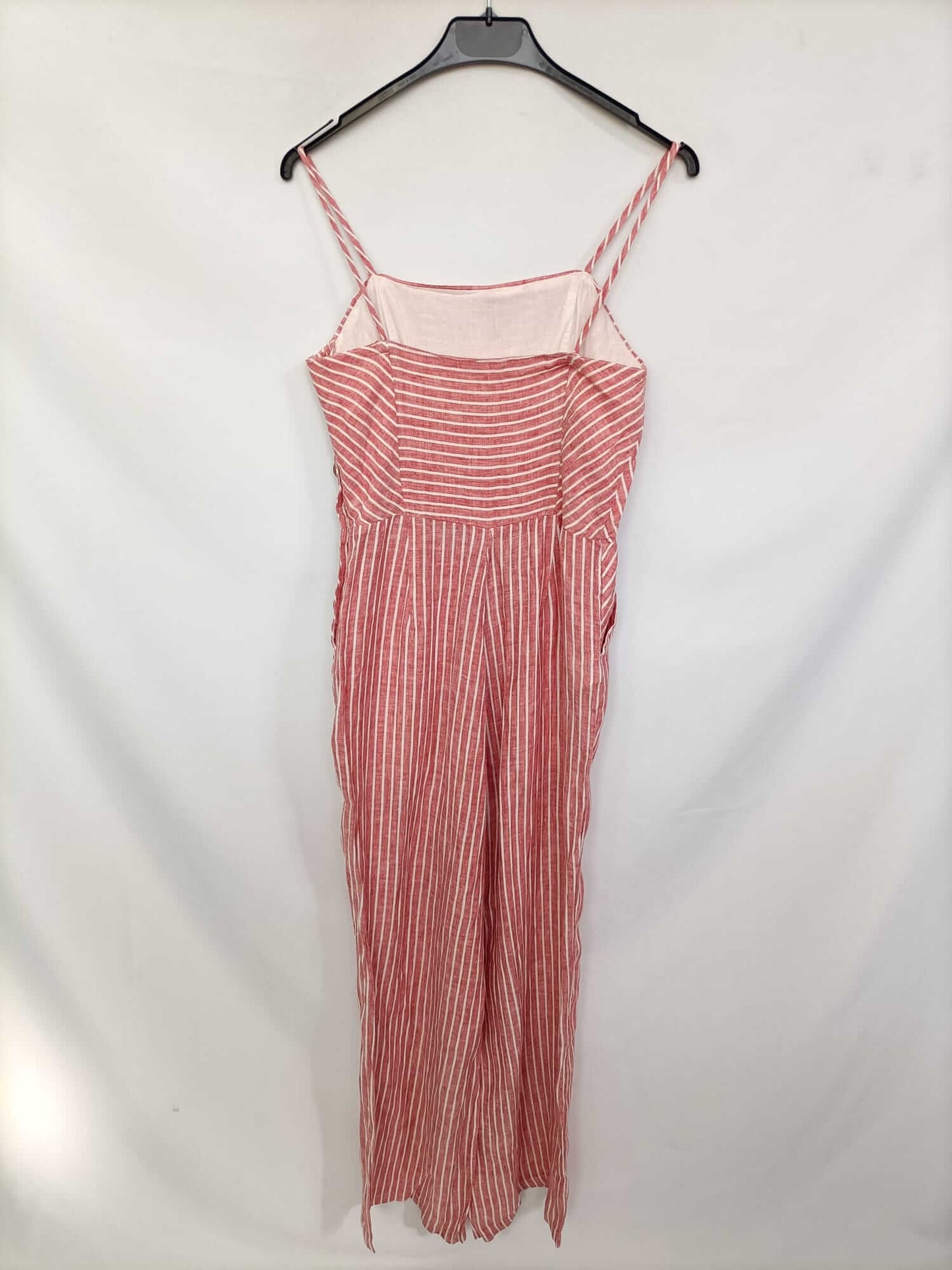 MANGO. Mono lino rayas T.xx