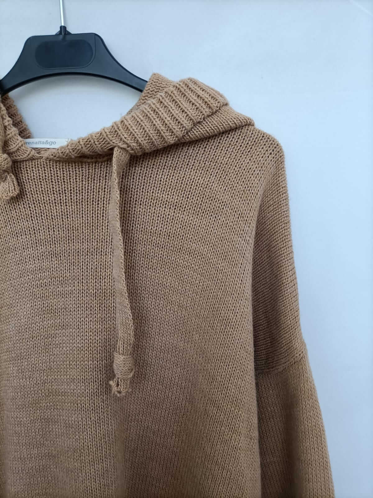 RENATTA&CO. Jesersy camel hood Tu (s/m)