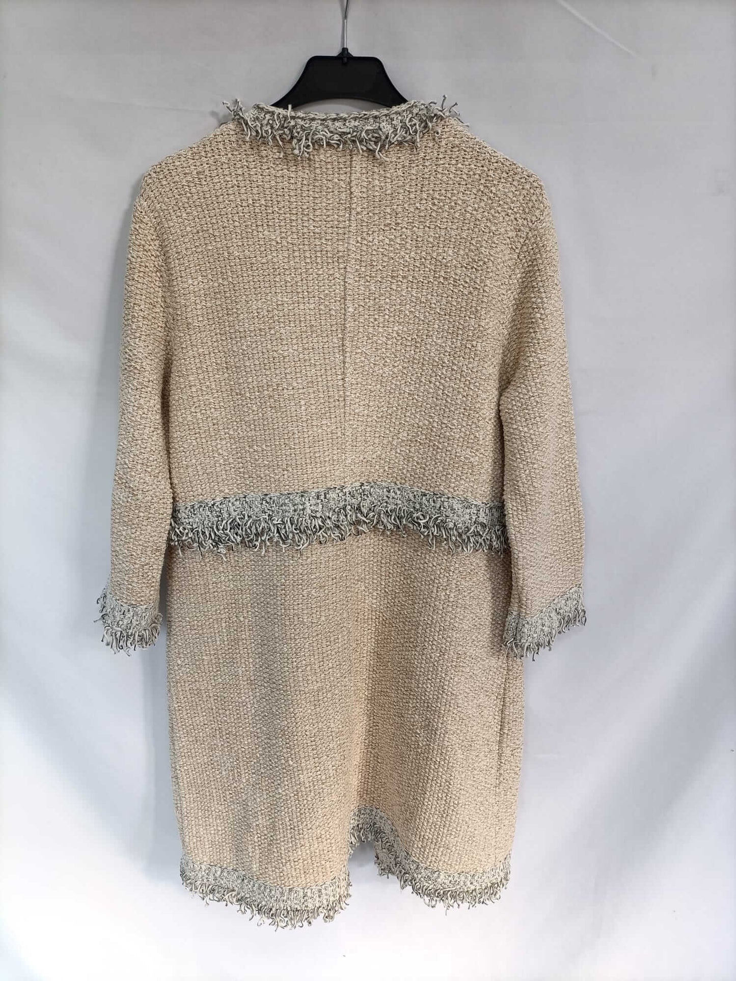 THE EXTREME COLLECTION. Abrigo tweed beige T. xl