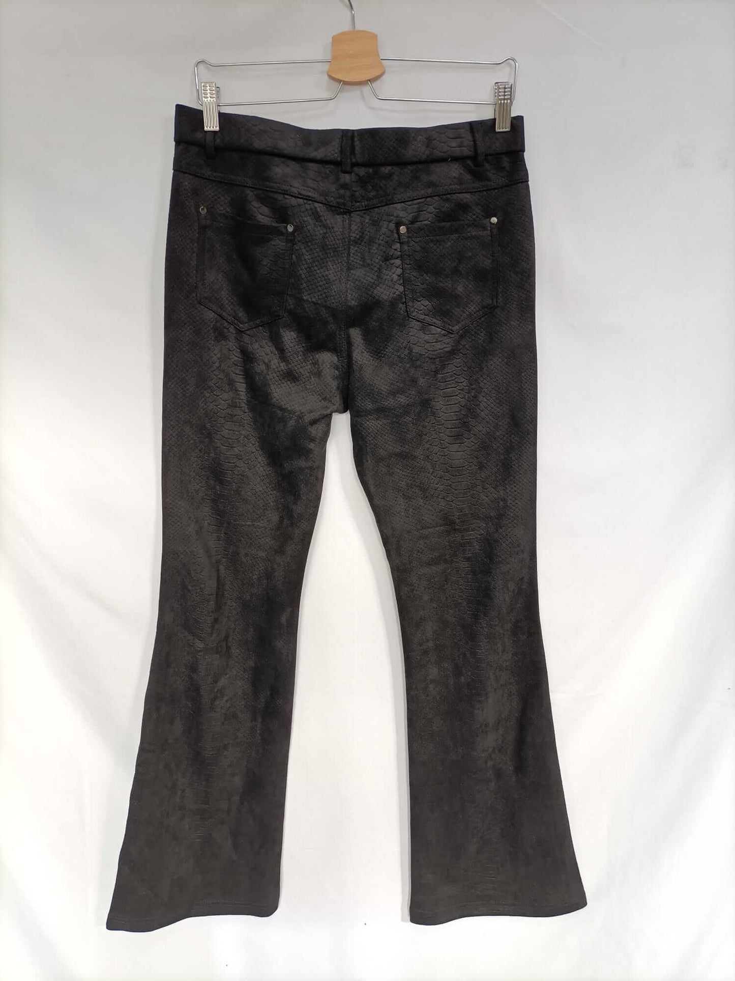 MARKET. FARFALL ROSSO. Pantalón negro elastico T.xl