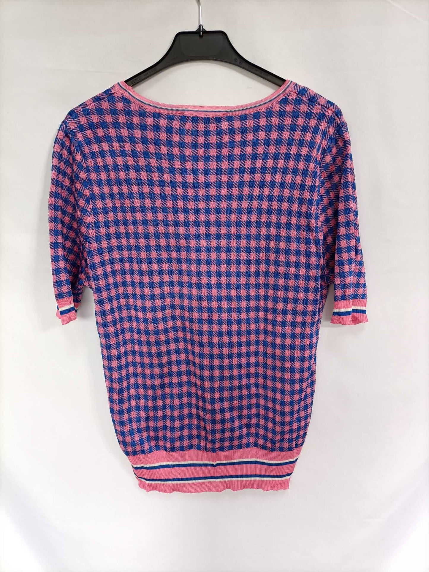 ZARA. Top pata de gallo T.l