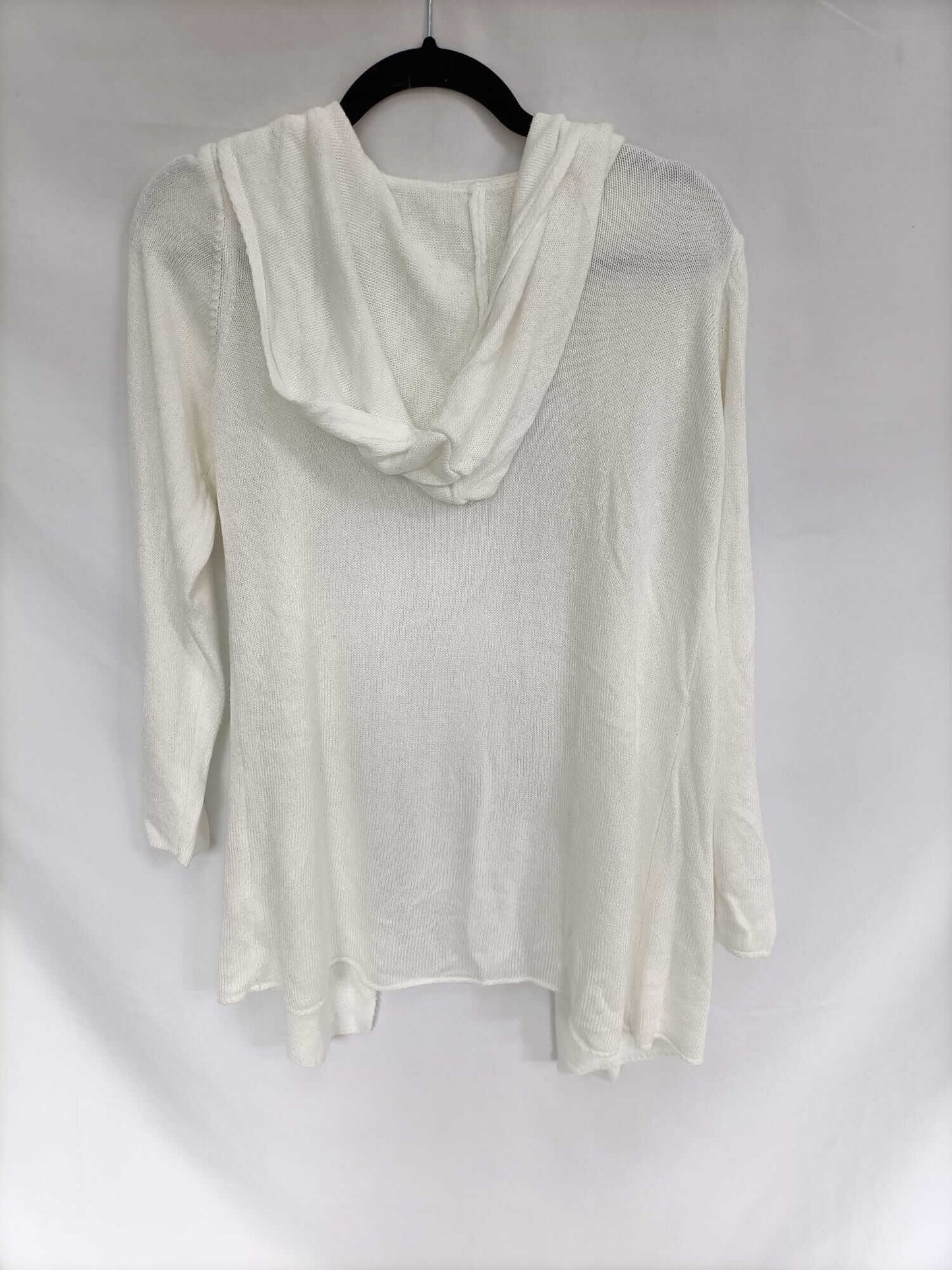 OTRAS. Cárdigan blanco capucha Tu