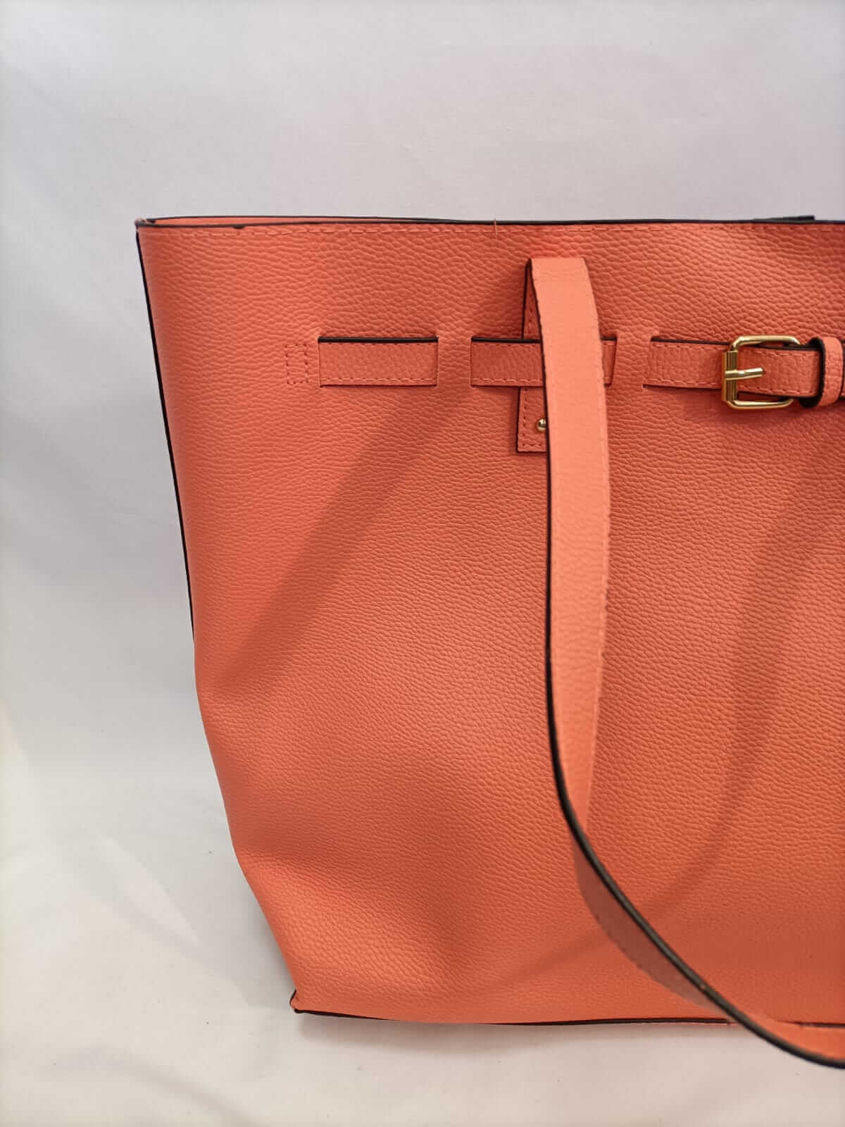 PRIMARK.Bolso coral estilo shopper