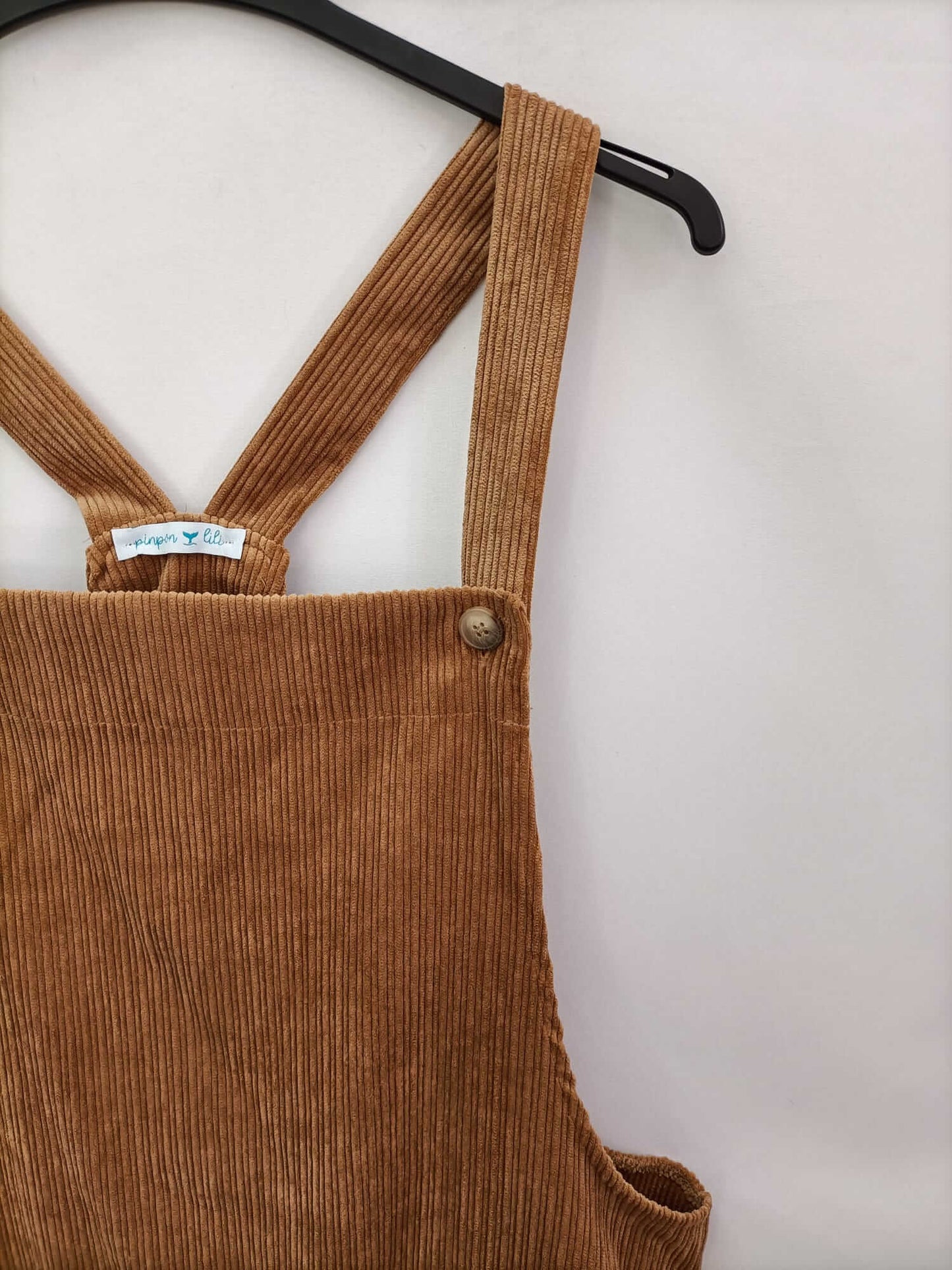 PINPON LILI. Camel corduroy dungarees TU (l/xl)