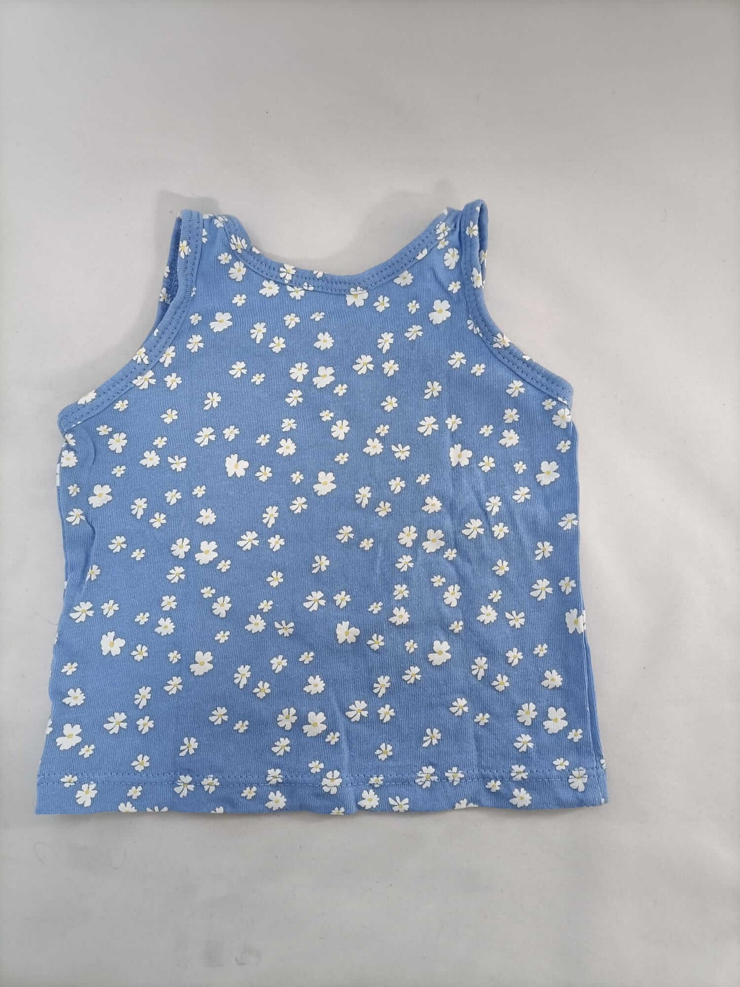 PRIMARK. Camiseta florecitas T.0-3 m