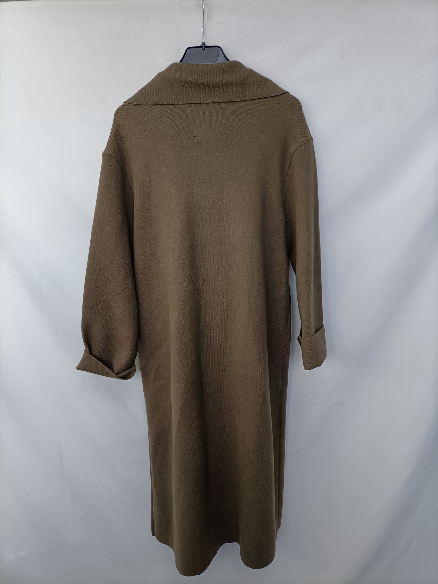 ZARA. Cargidan largo verde T.s