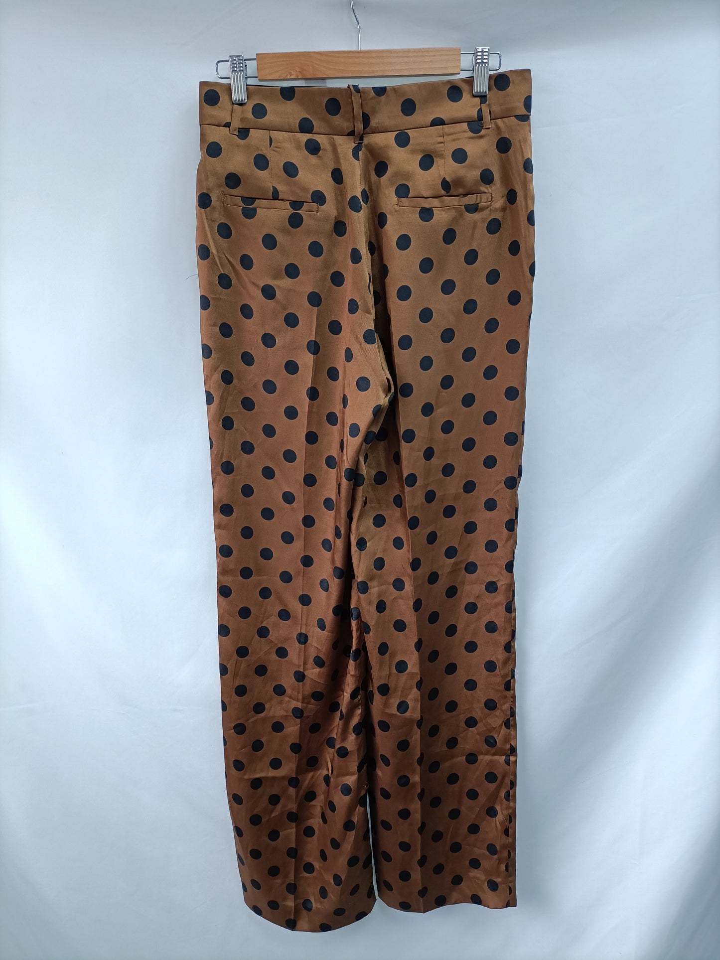 ZARA. Pantalón lunares T.s